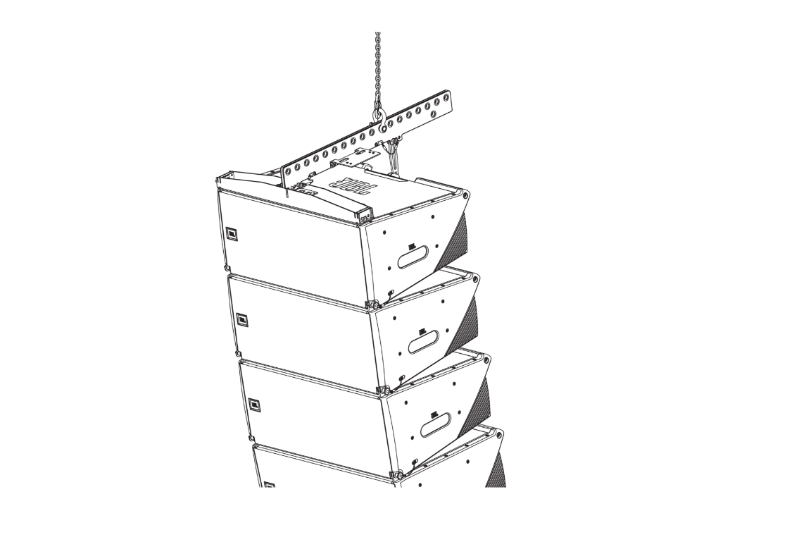 JBL SRX910LA AF Array Frame Professional Rigging Accessory