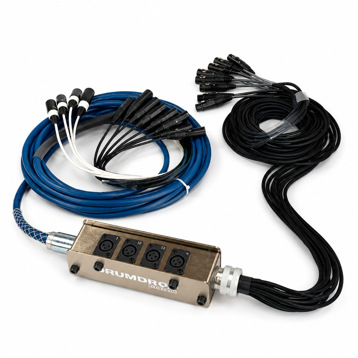 Whirlwind DrumdropND50 12 Channel Drum Drop Snake 50 FT Studio Stage Drum
