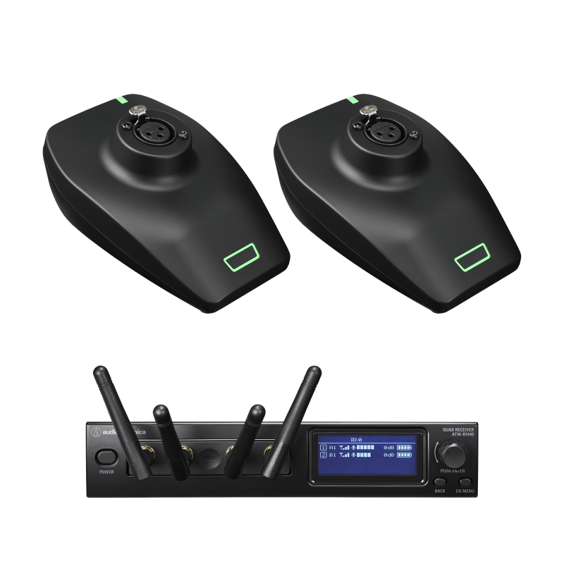 Audio-Technica ATW-1427 System 20 PRO Dual Desk Mic System