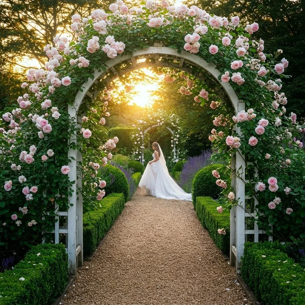 Hillsville Heights Rose Trellis English Garden
