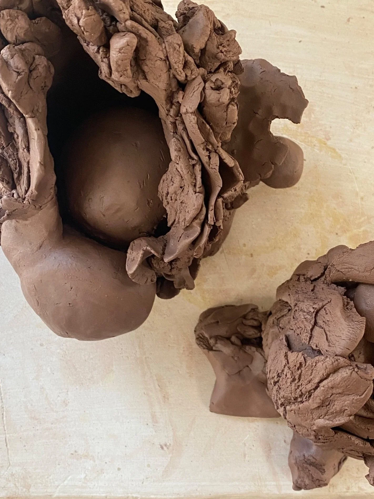hand built sculpture