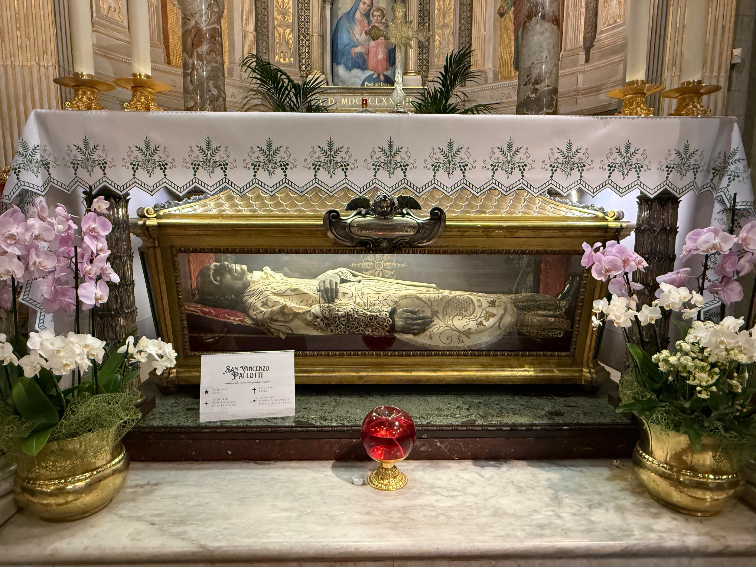 La tumba de San Vicente Pallotti 