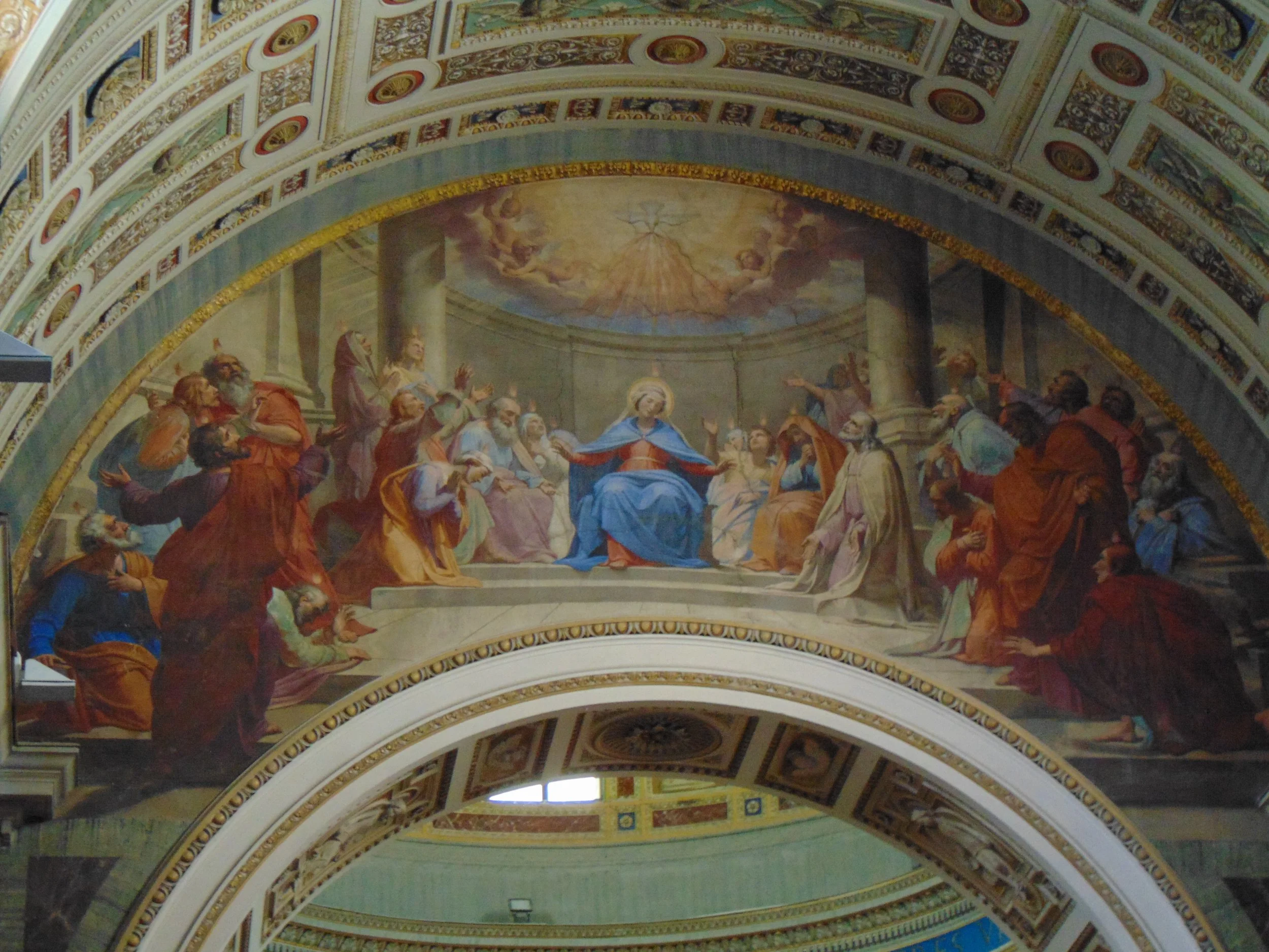  CRISCRI7 ,  CC BY-SA 4.0 , via Wikimedia Commons
                                                                                           
-Chiesa dello Spirito Santo dei Napoletani, donde San Vicente Pallotti fue rector