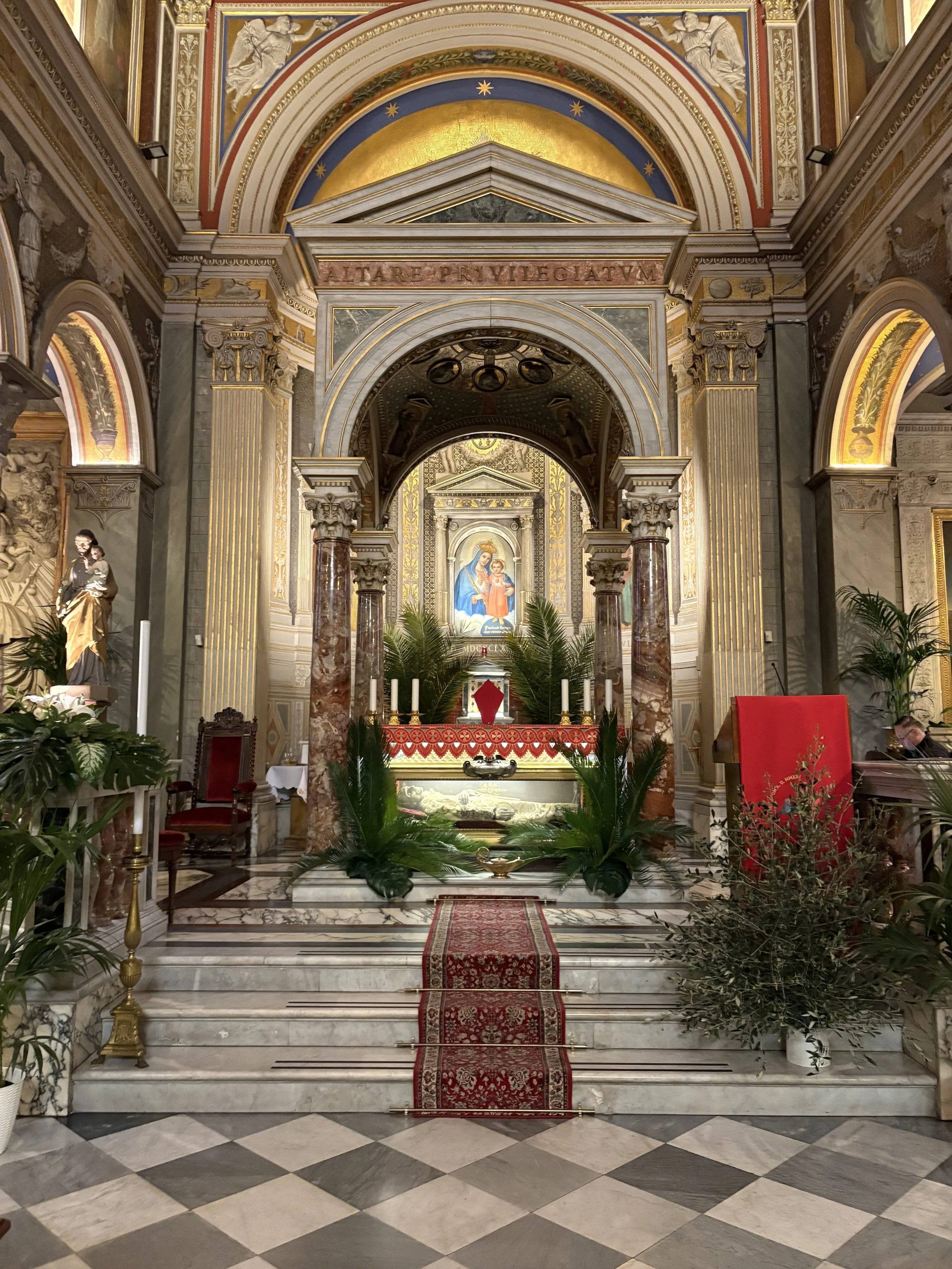 La Chiesa di San Salvatore in Onda, la iglesia de los palotinos en Roma donde está sepultado San Vicente