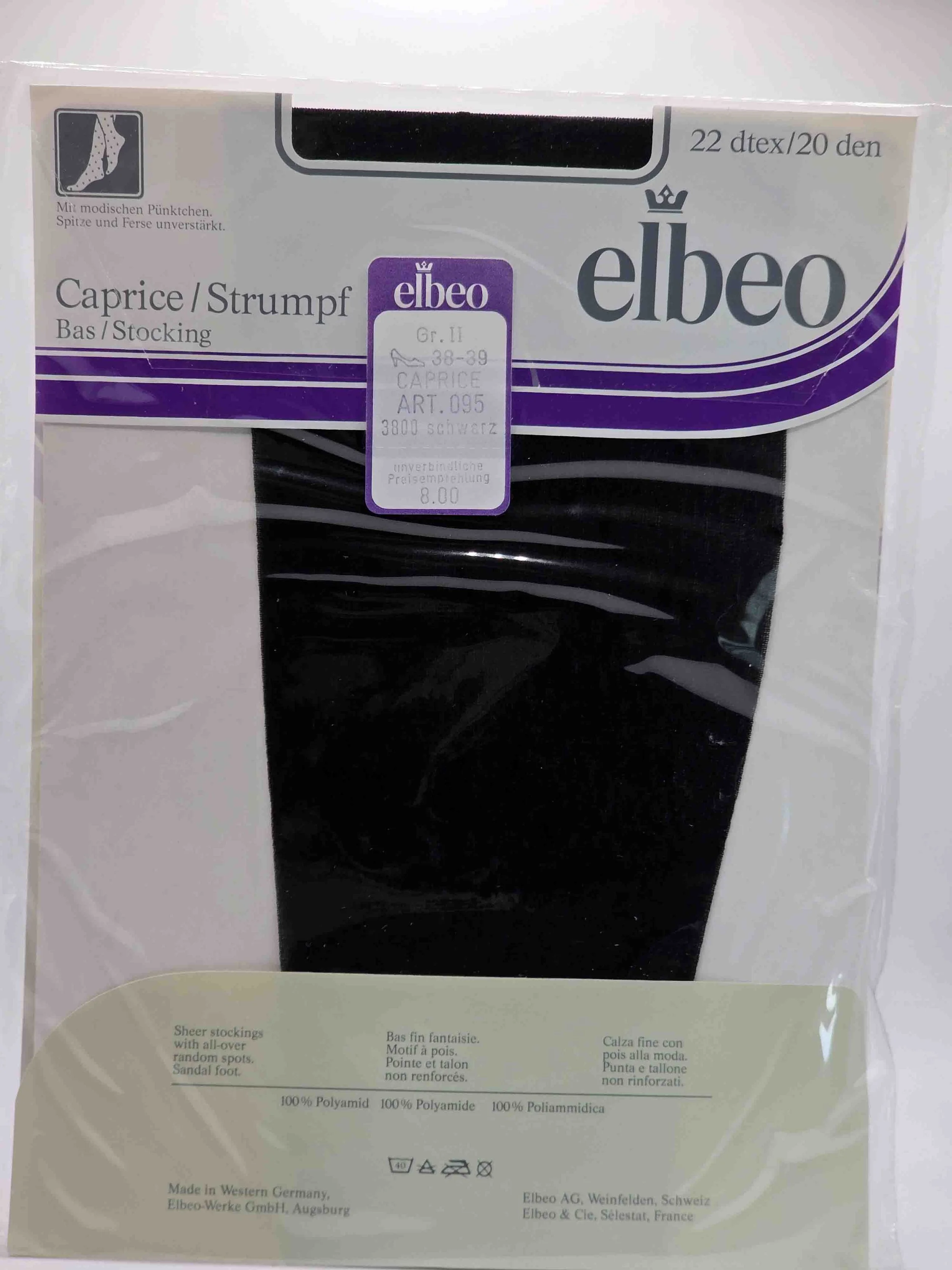 Elbeo Caprice, 20 DEN, Version 2