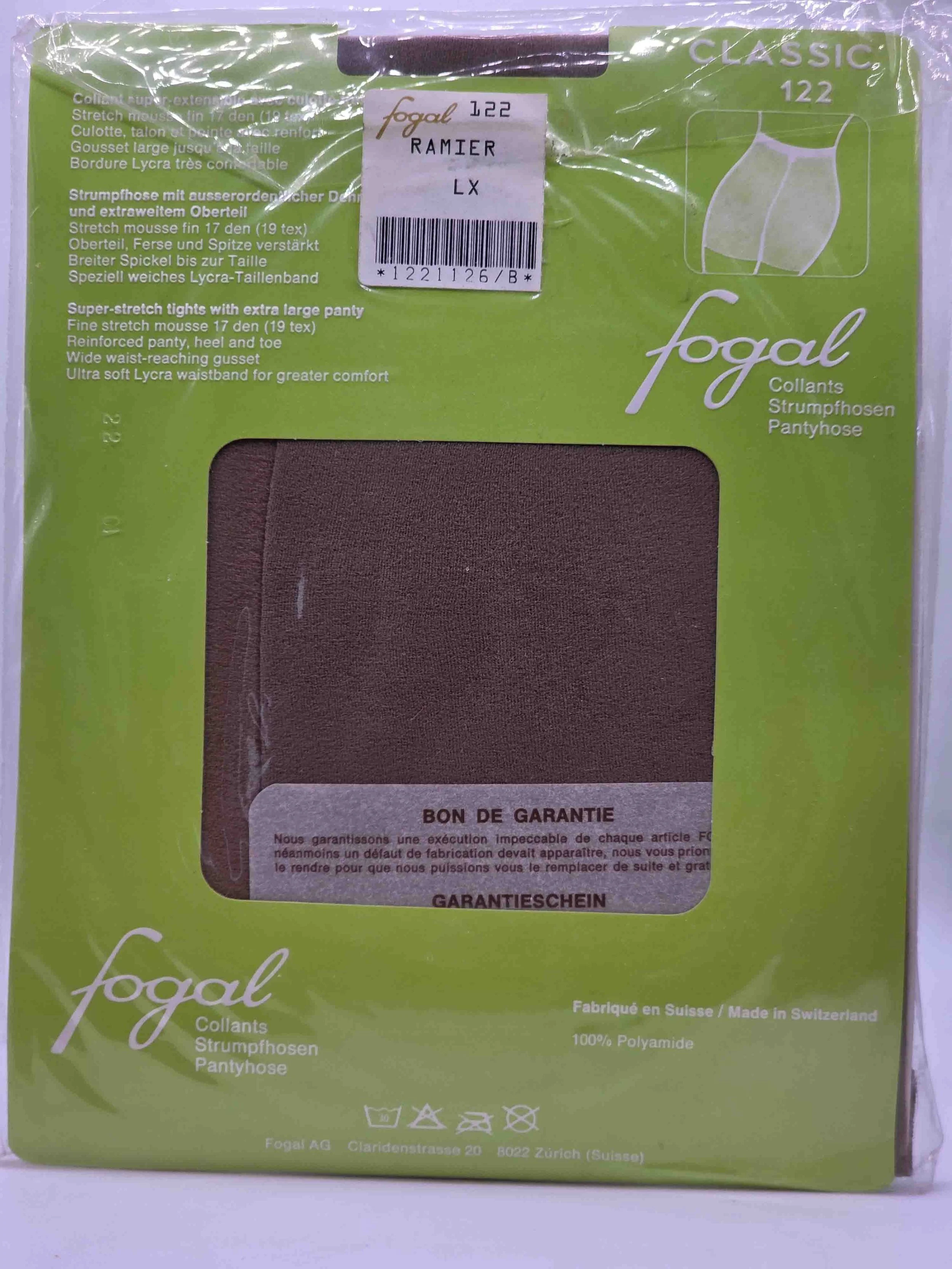 fogal-classic122-feinstrumpfhose-17den-ramier