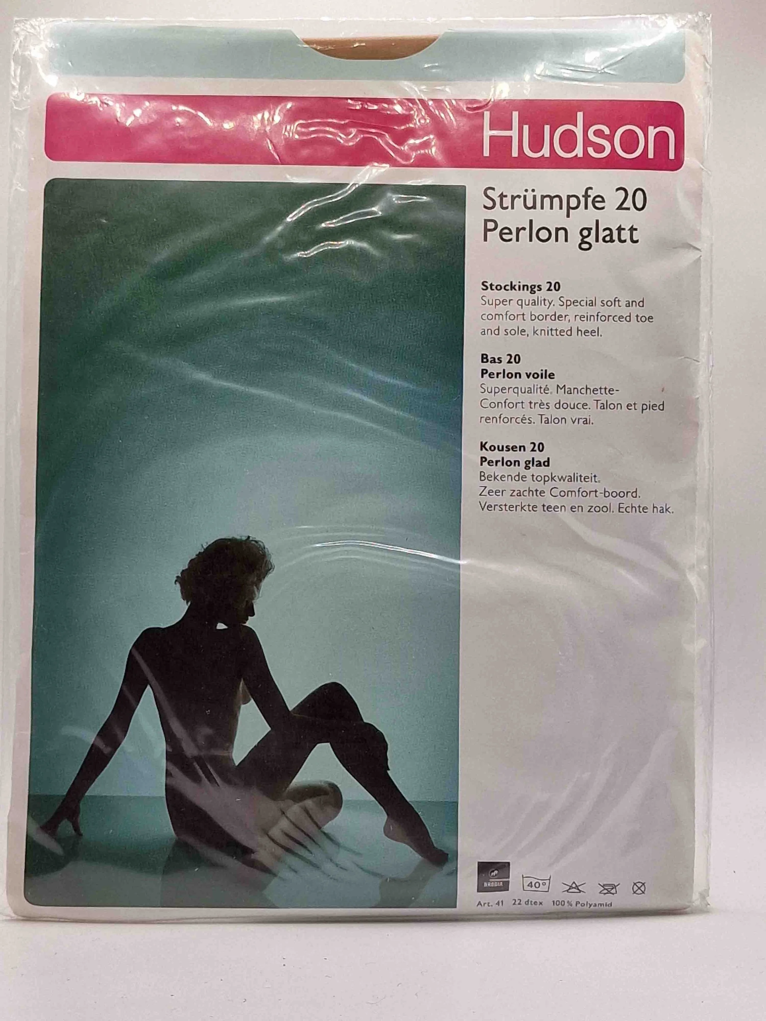 Hudson Strümpfe 20 perlon glatt