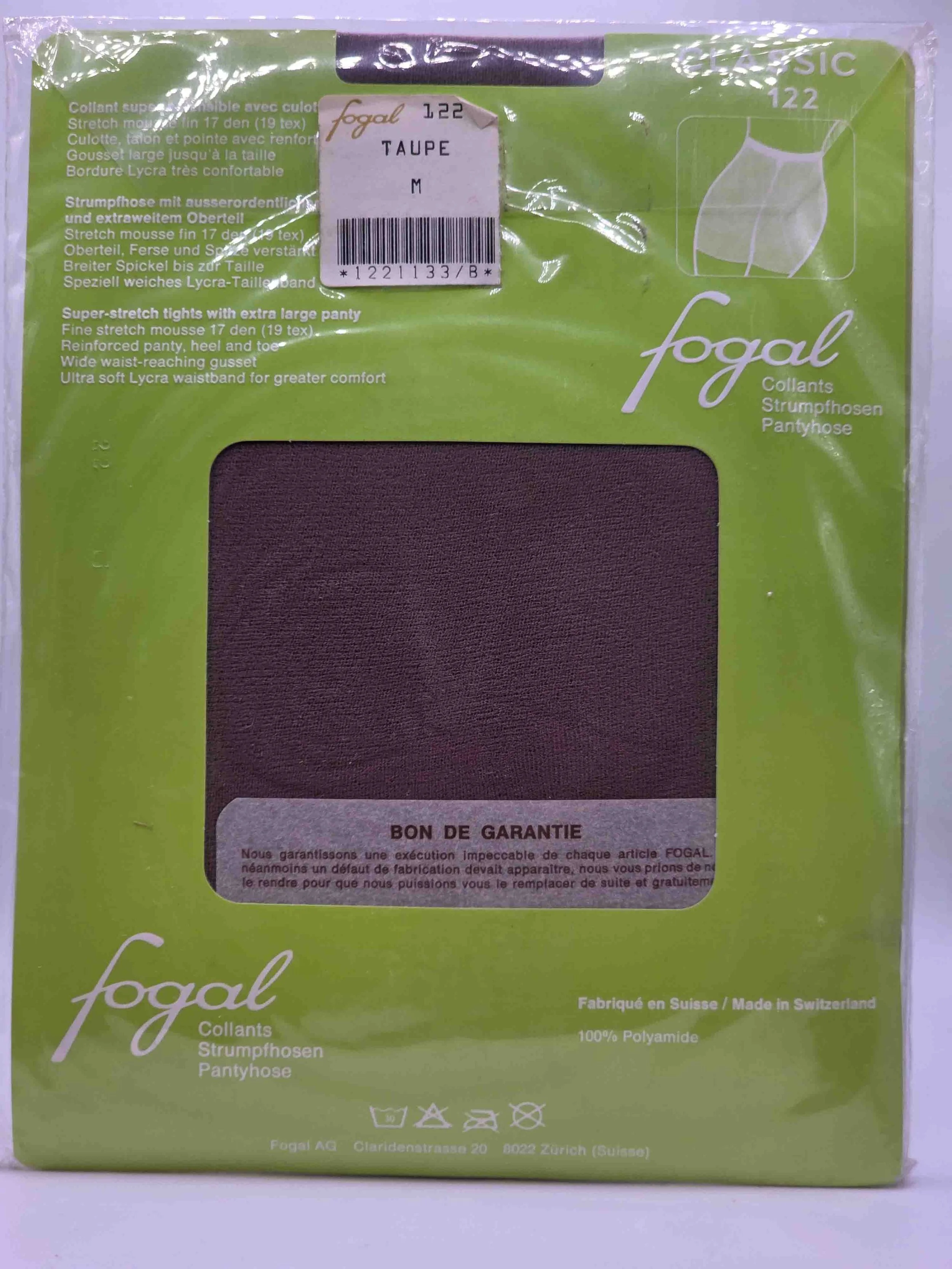 fogal-classic122-feinstrumpfhose-17den-taupe