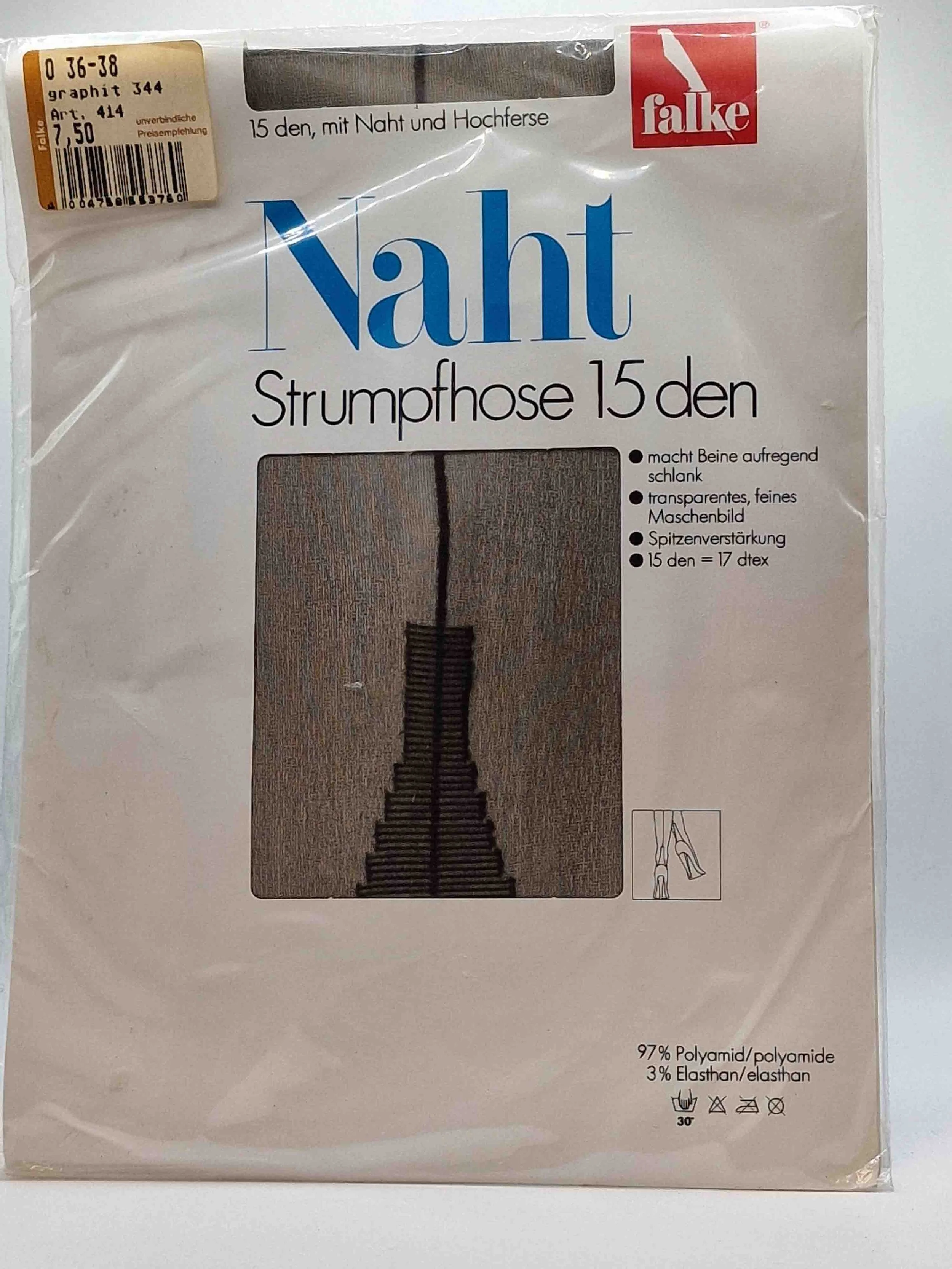 Falke Naht Strumpfhose 15 DEN