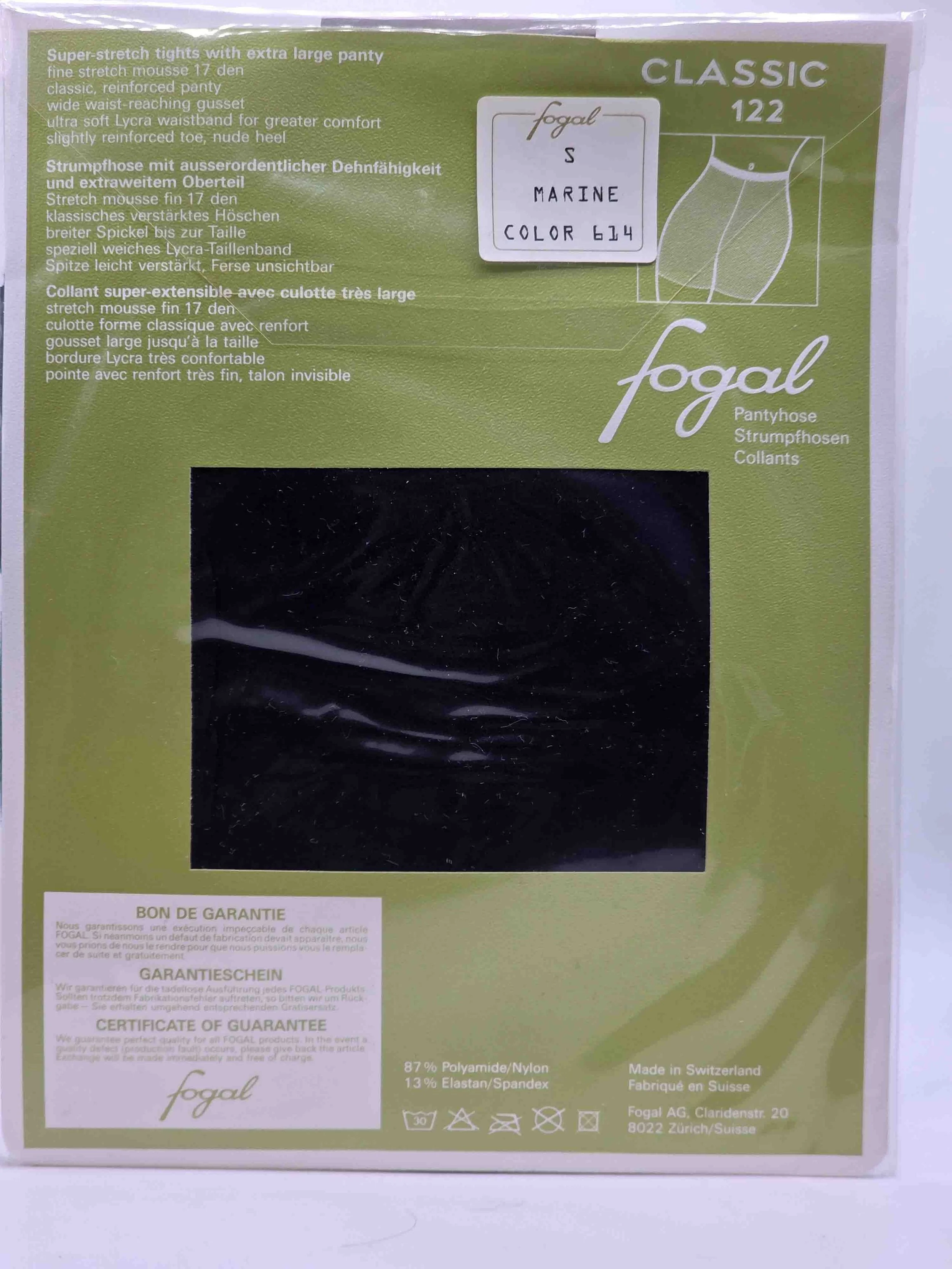 fogal-classic122-feinstrumpfhose-17den-marine