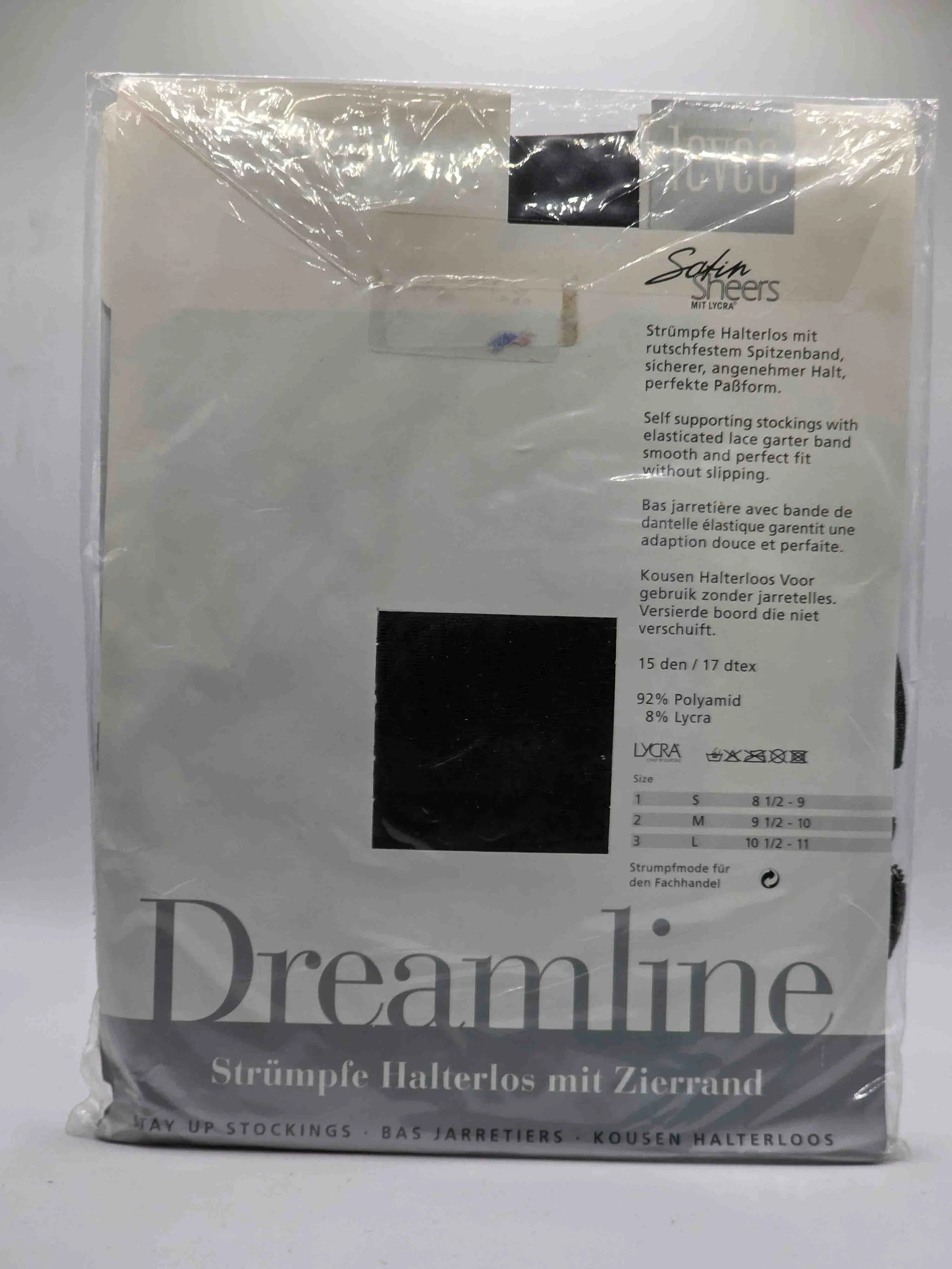 levee-dreamline-strümpfe-halterlos-15den-graphit