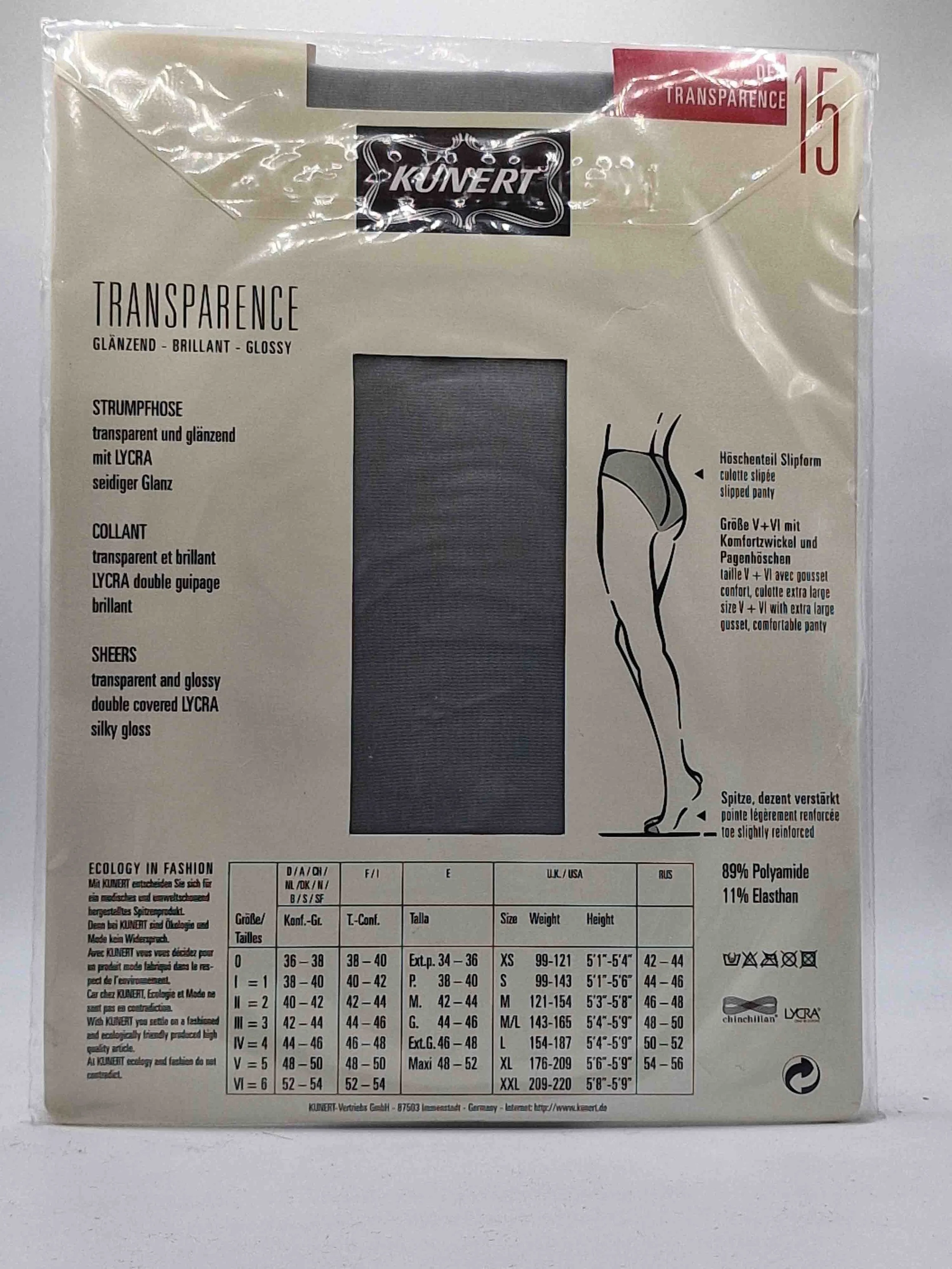 kunert-transparence-15den-grey-beschreibung
