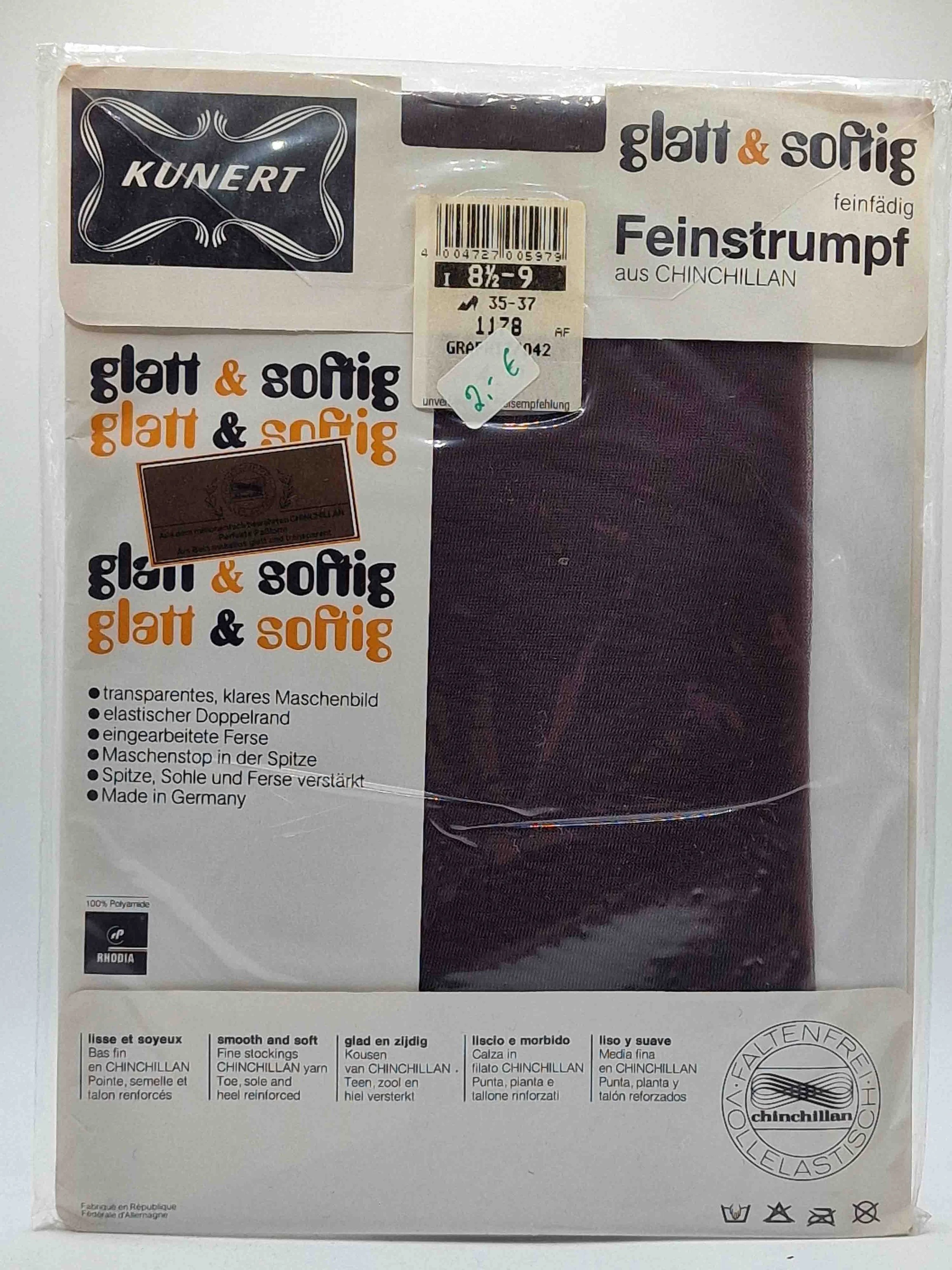 Kunert_vintage_strumpf_glatt_softig_graphit