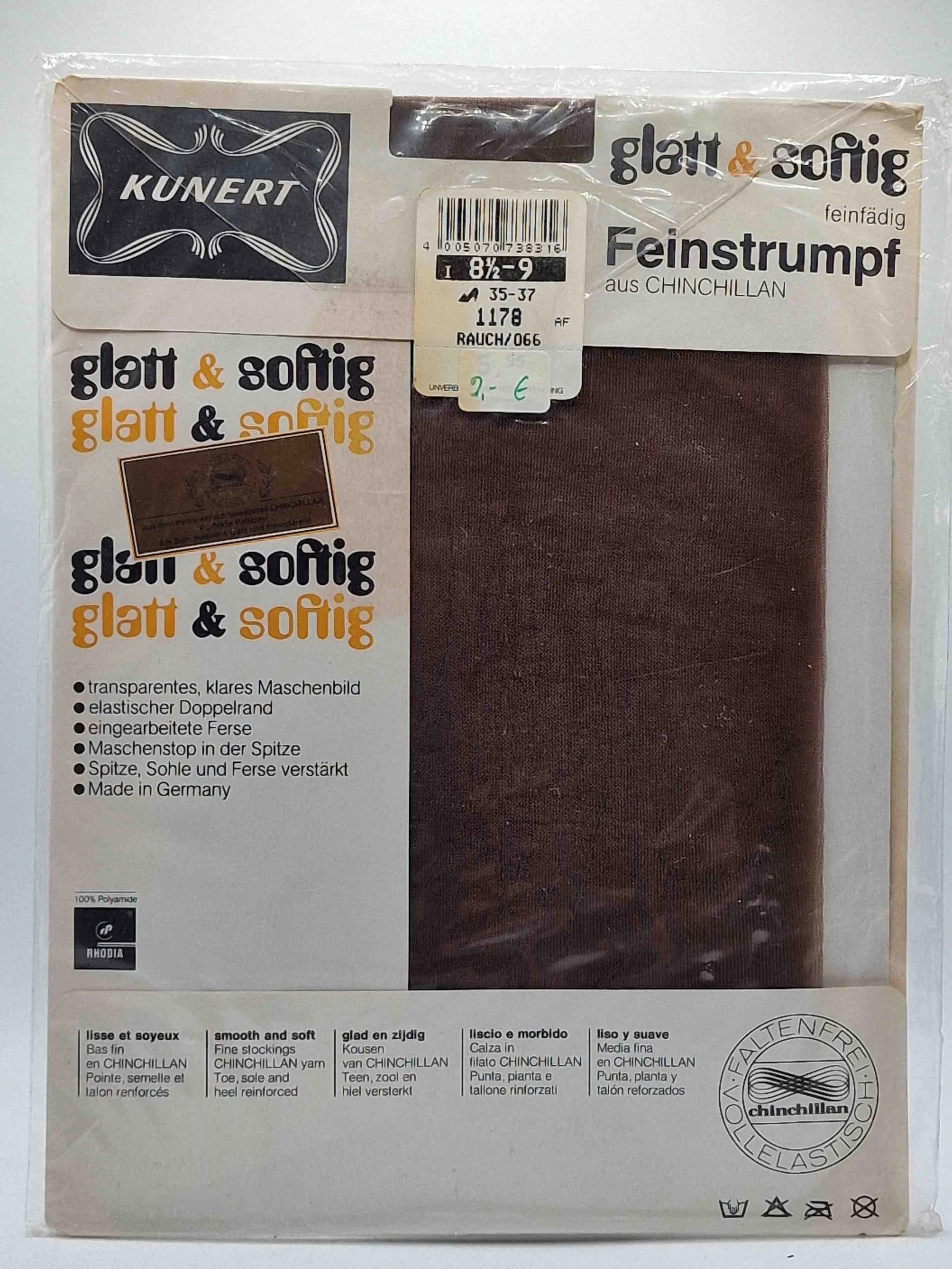 Kunert_vintage_strumpf_glatt_softig_rauch