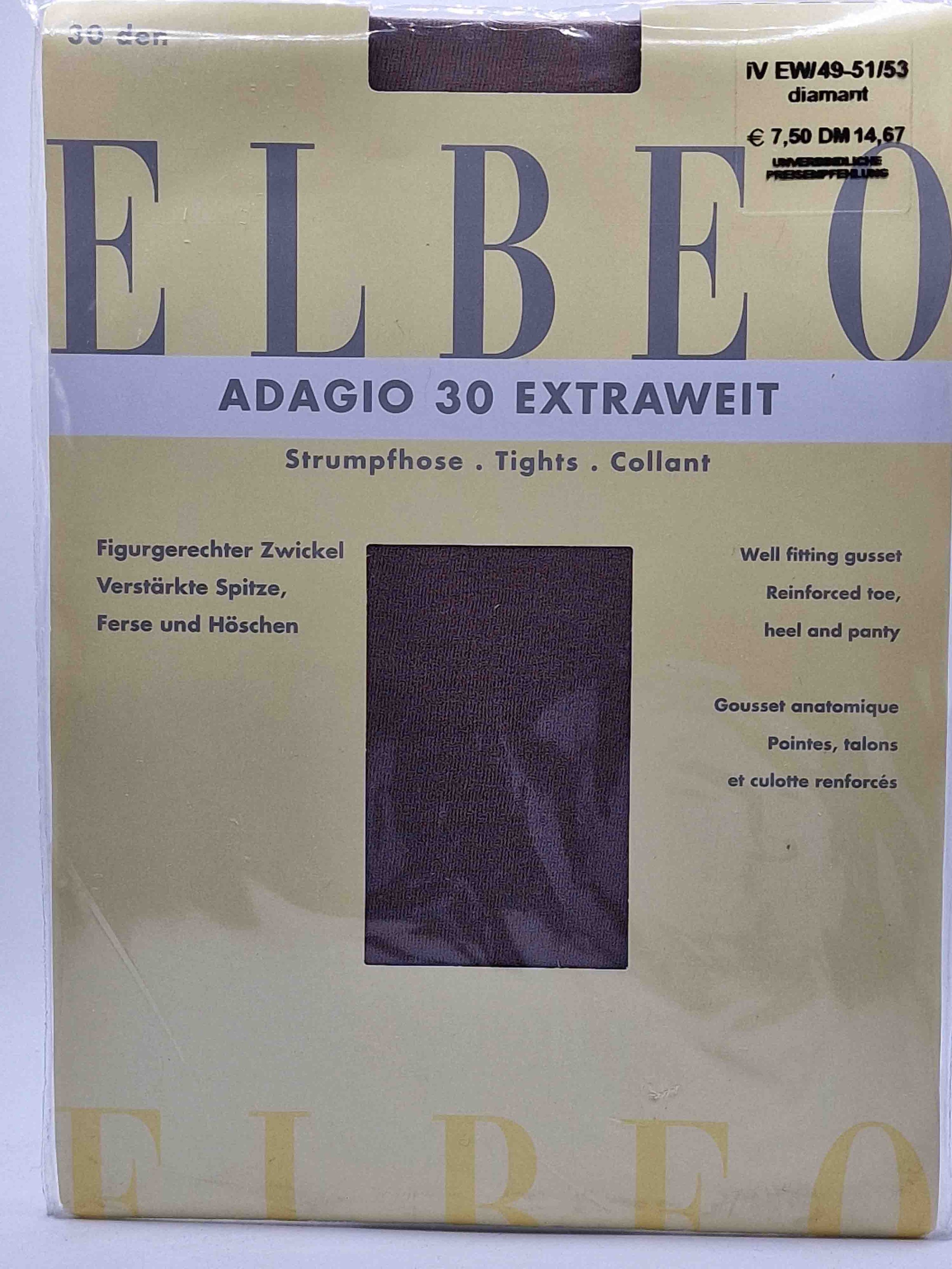 Elbeo_Adagio_Feinstrumpfhose_vintage_30den_diamant_extraweit