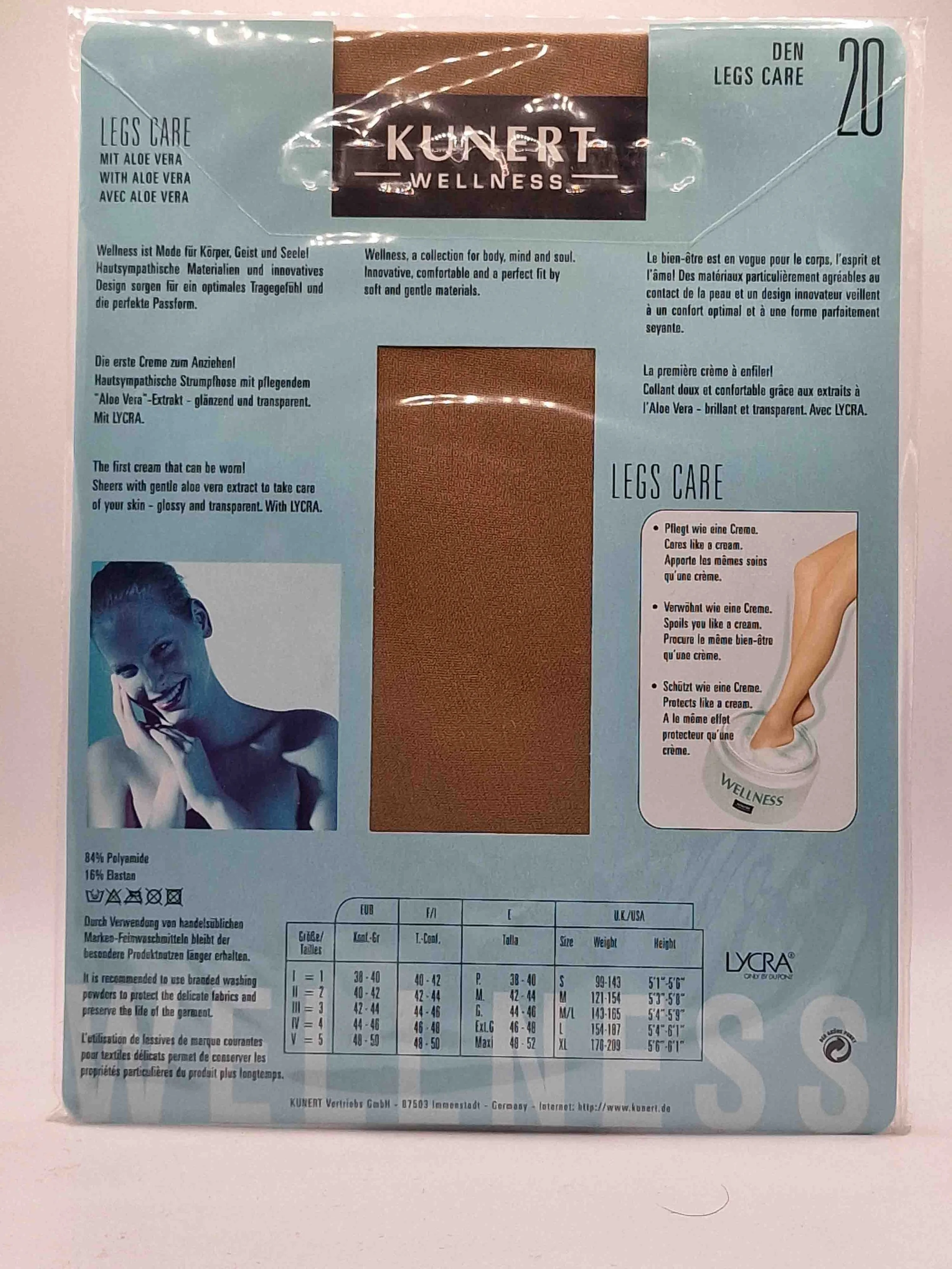 kunert-legs-care-strumpfhose-20den-beschreibung