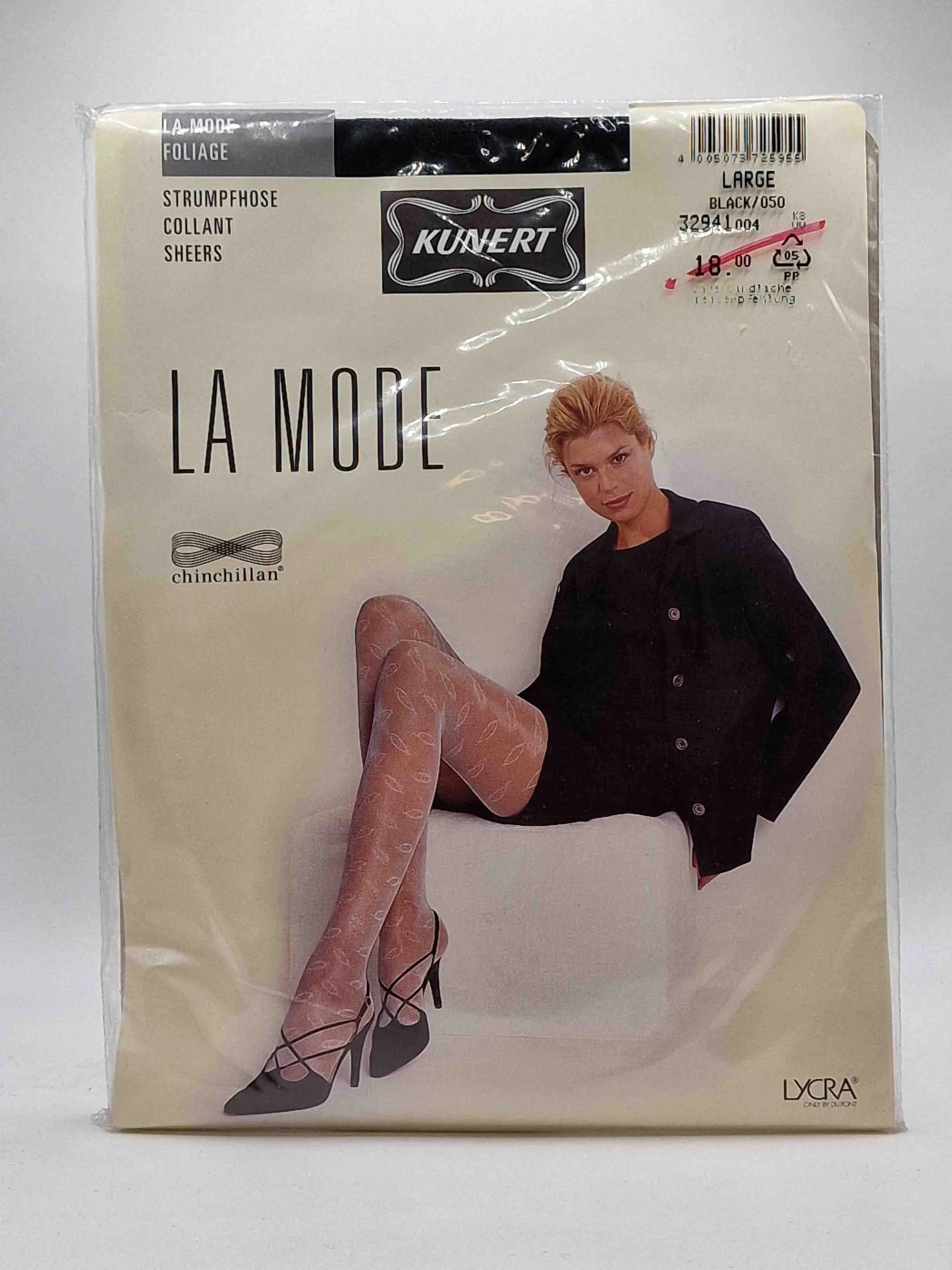 kunert-la-mode-gemustert-strumpfhose-black