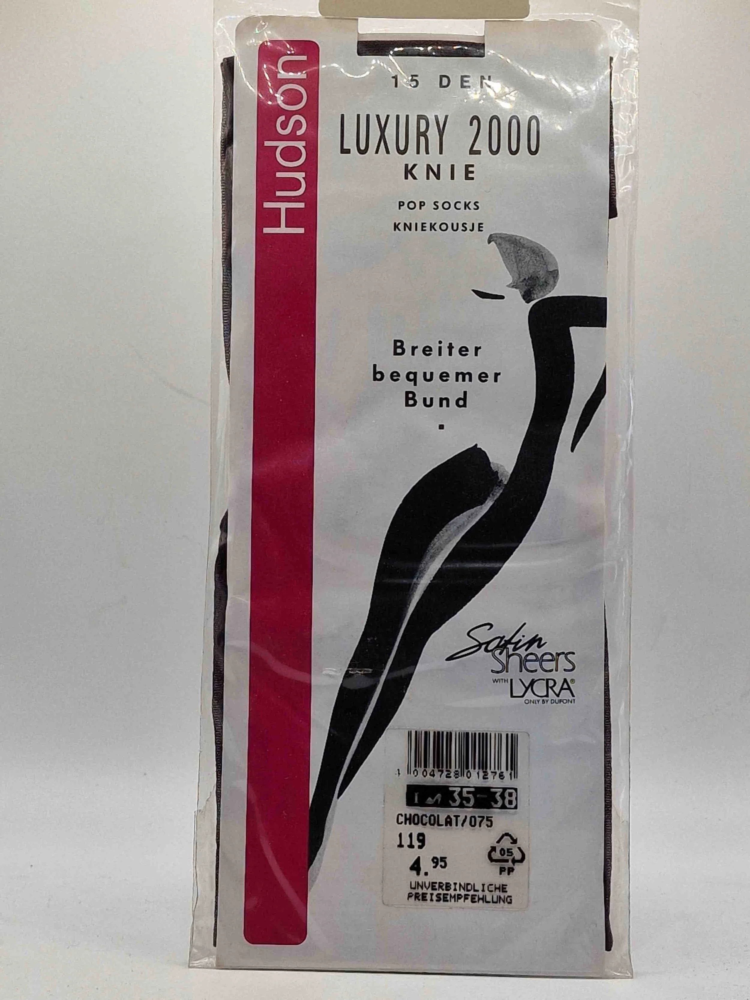 hudson-luxury2000-kniestrumpf-chocolat