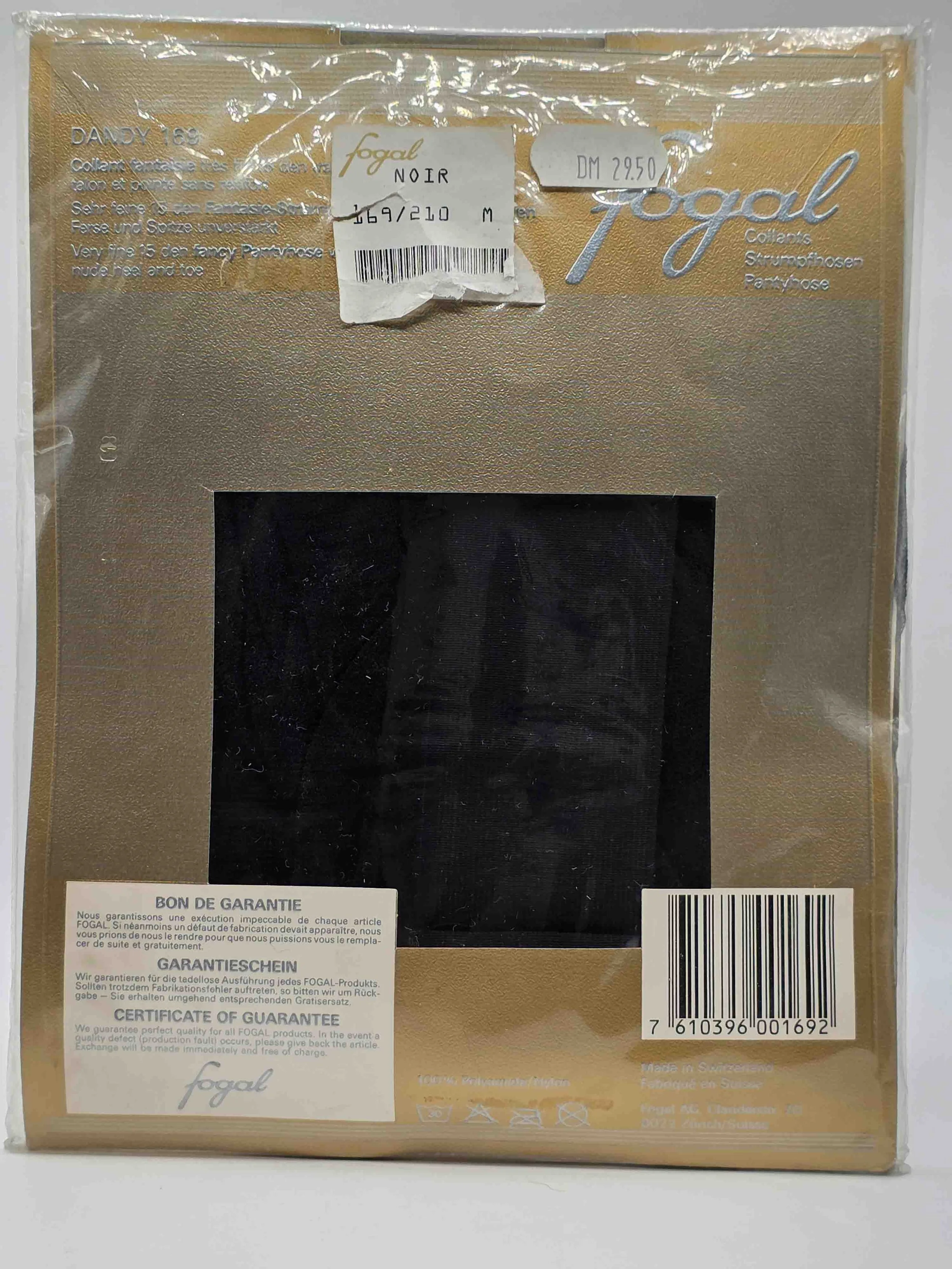 fogal-dandy169-fantasiestrumpfhose-15den-noir