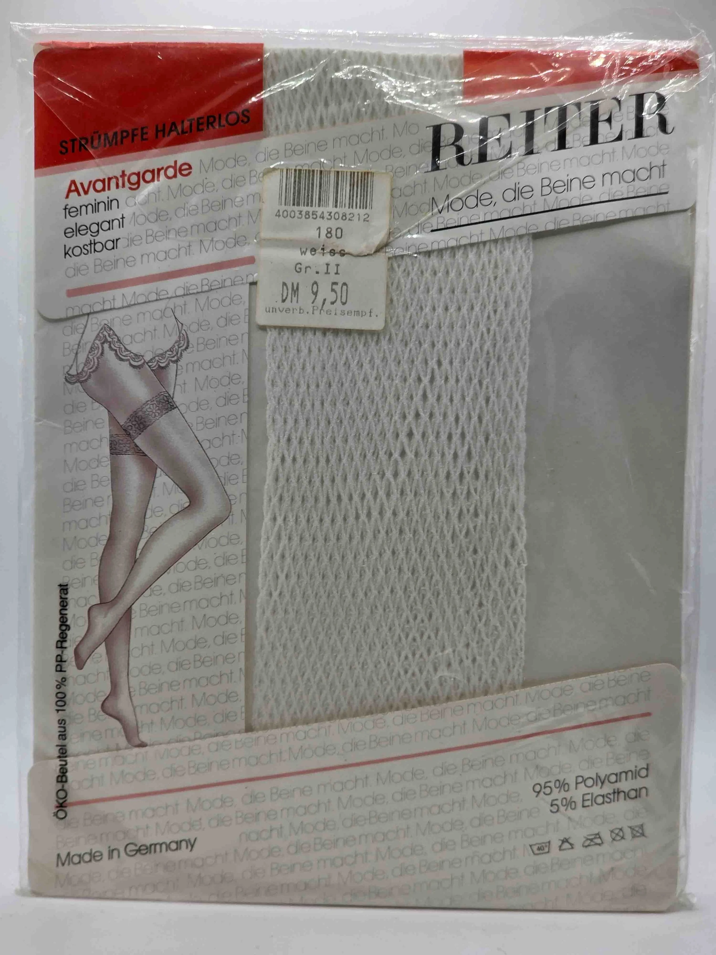 reiter-avantgarde-halterlose-strümpfe-weiß-netz