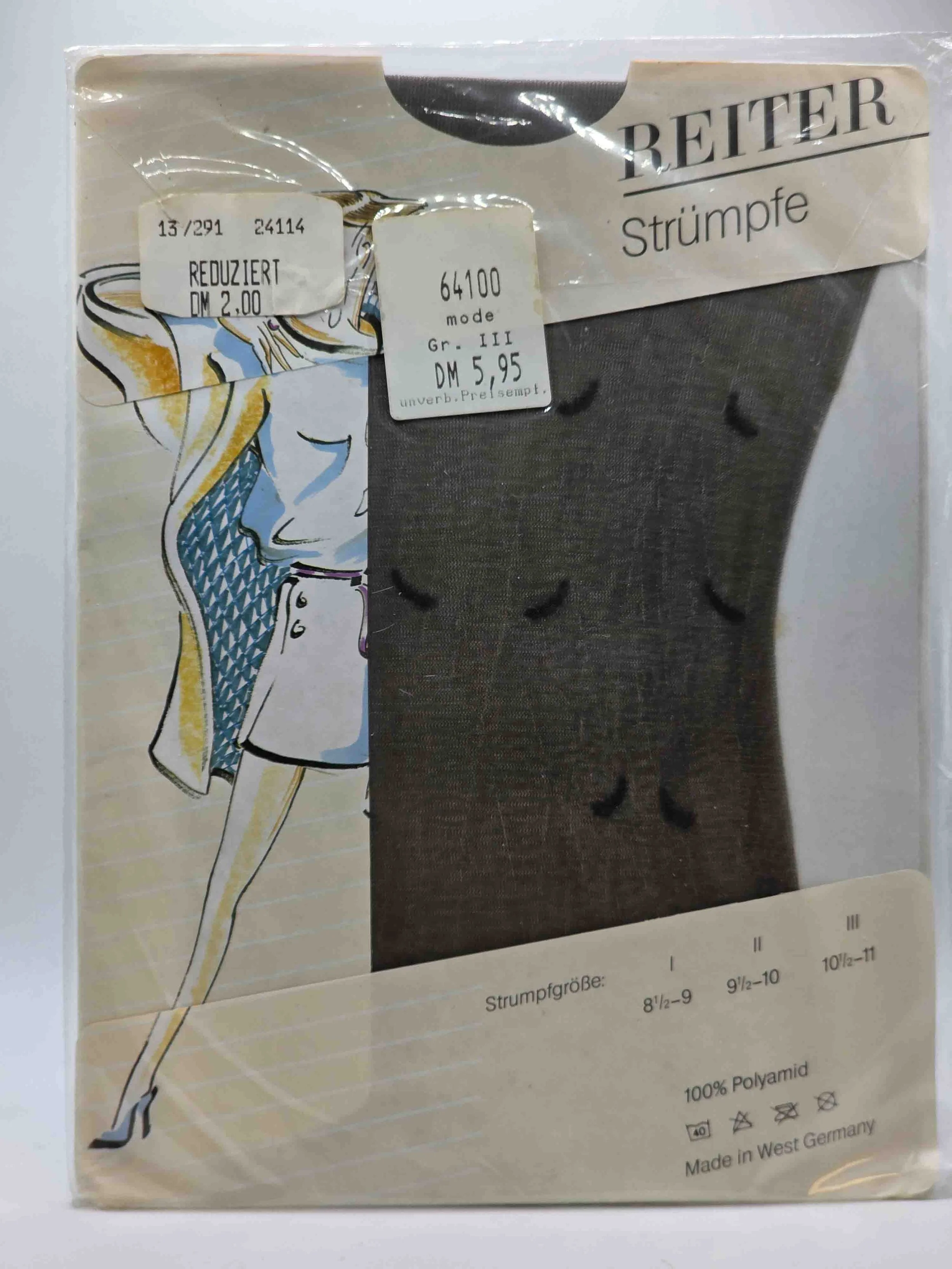 reiter-strümpfe-gemustert-mode-grau