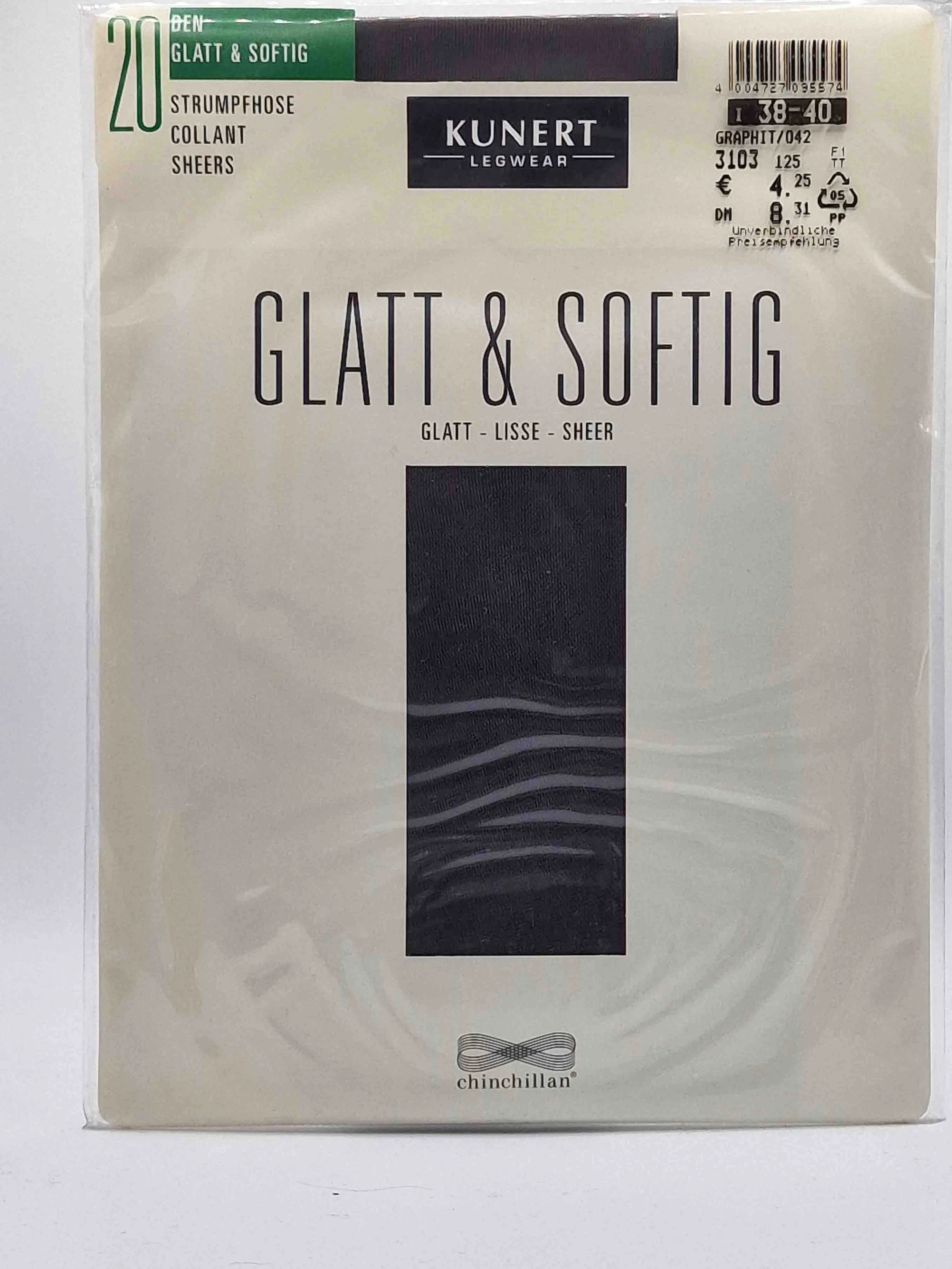 Kunert glatt & softig, 20 DEN