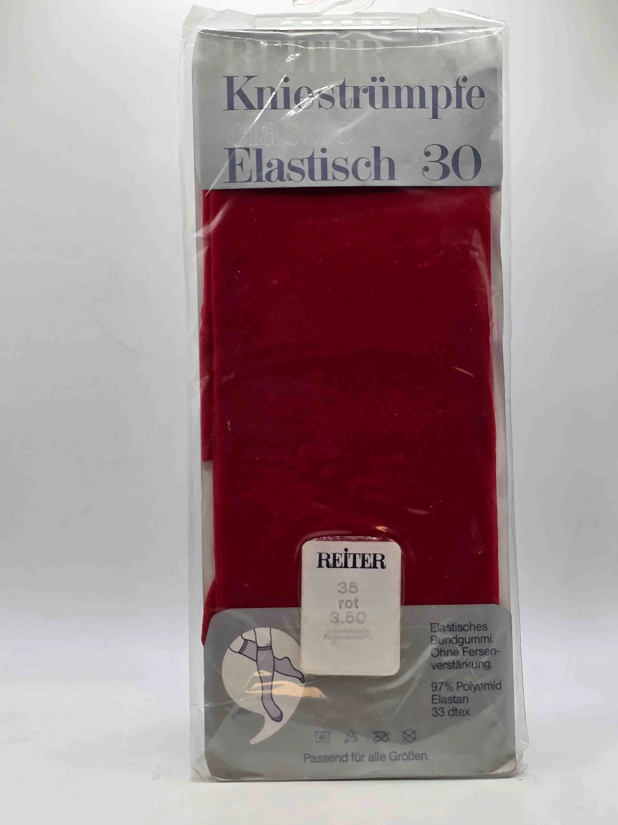 reiter-kniestrümpfe-30den-rot