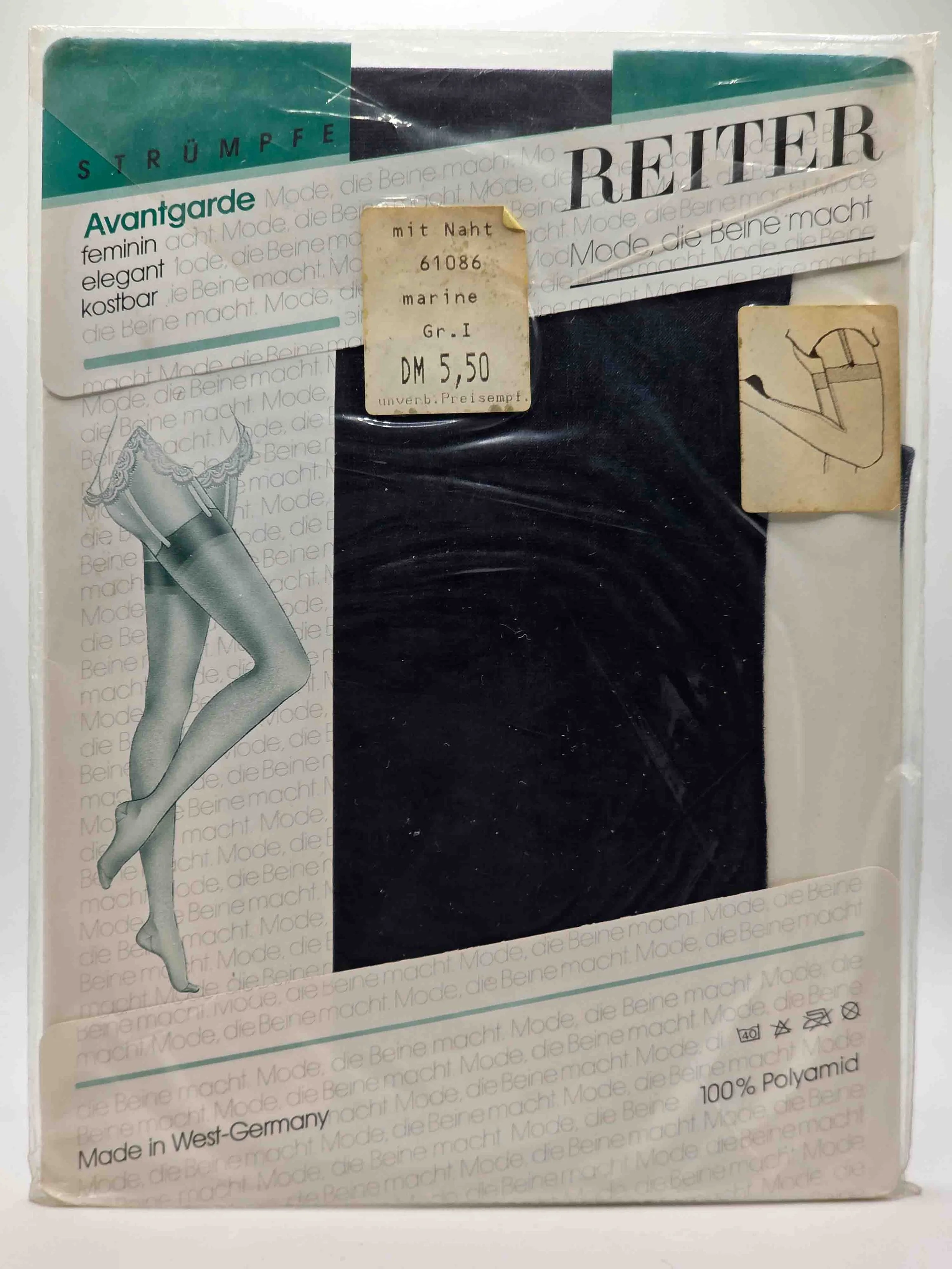 reiter-avantgarde-strümpfe-schwarz