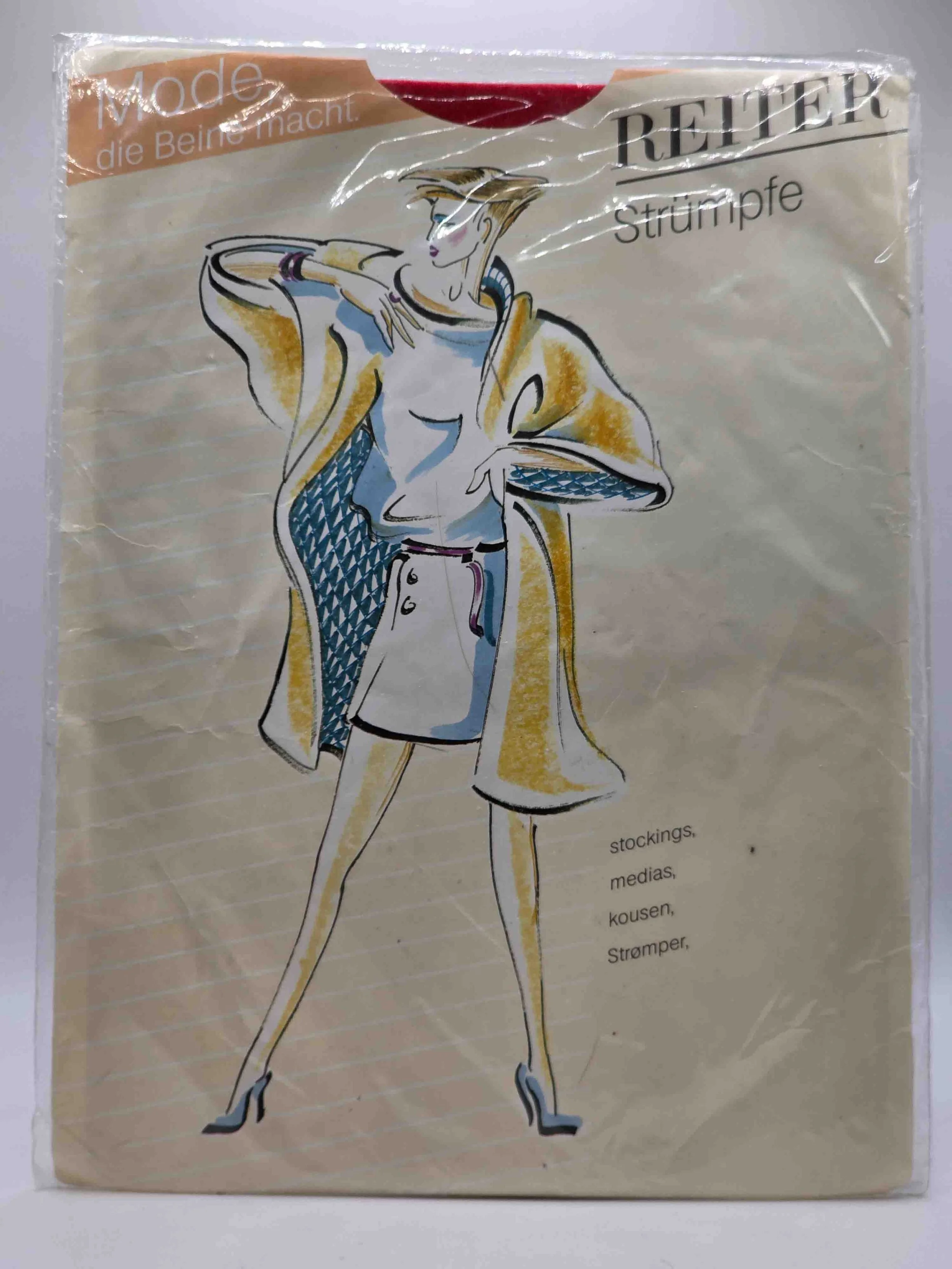 Reiter Strümpfe, gemustert