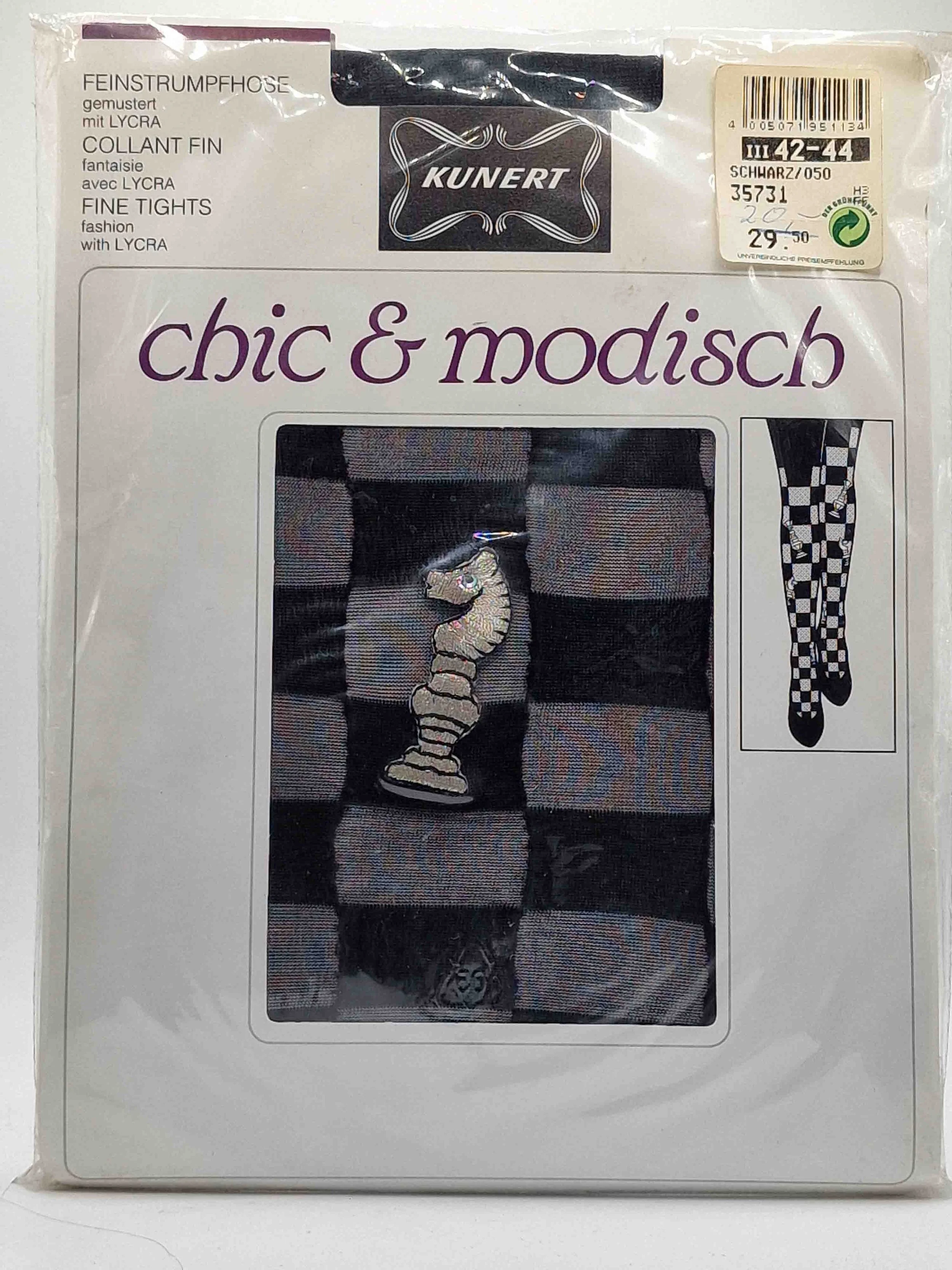 kunert-strumpfhose-chic-modisch-schwarz-kariert-schach