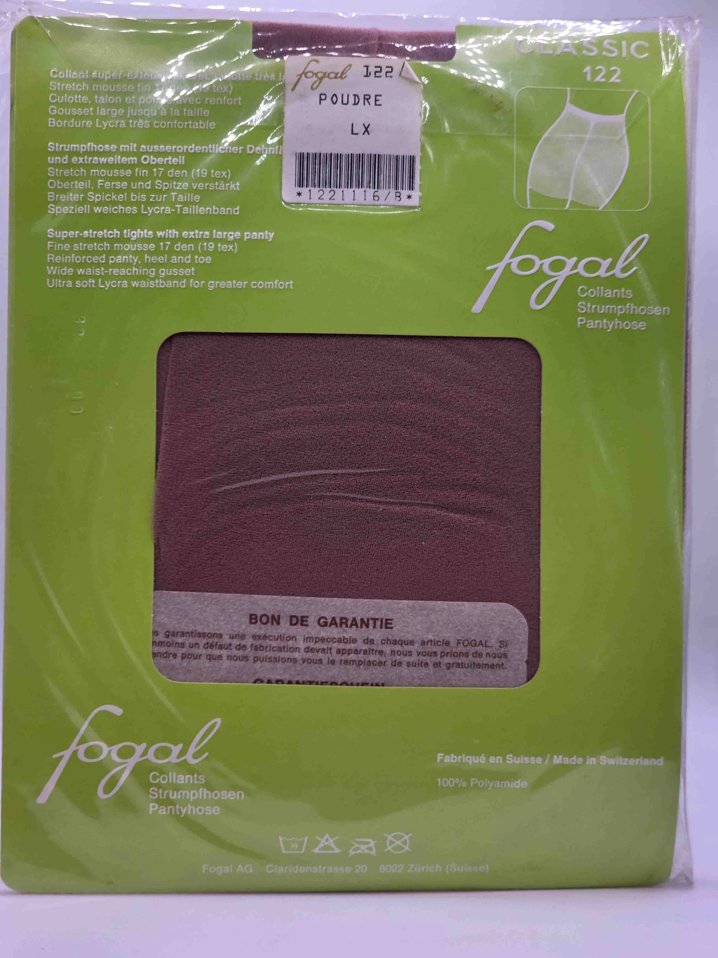 fogal-classic122-feinstrumpfhose-17den-poudre