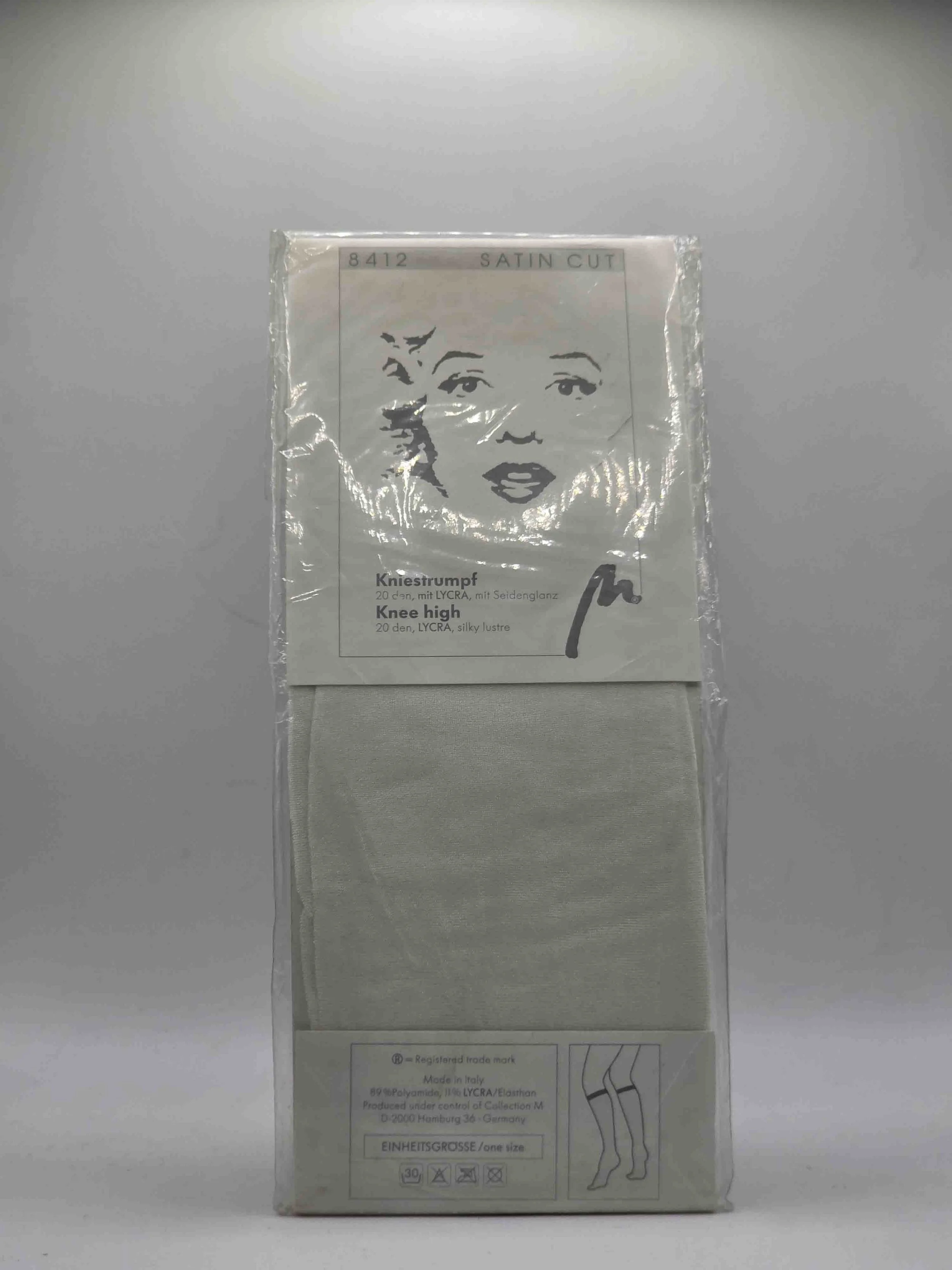 Collection M. Kniestrumpf Satin Cut