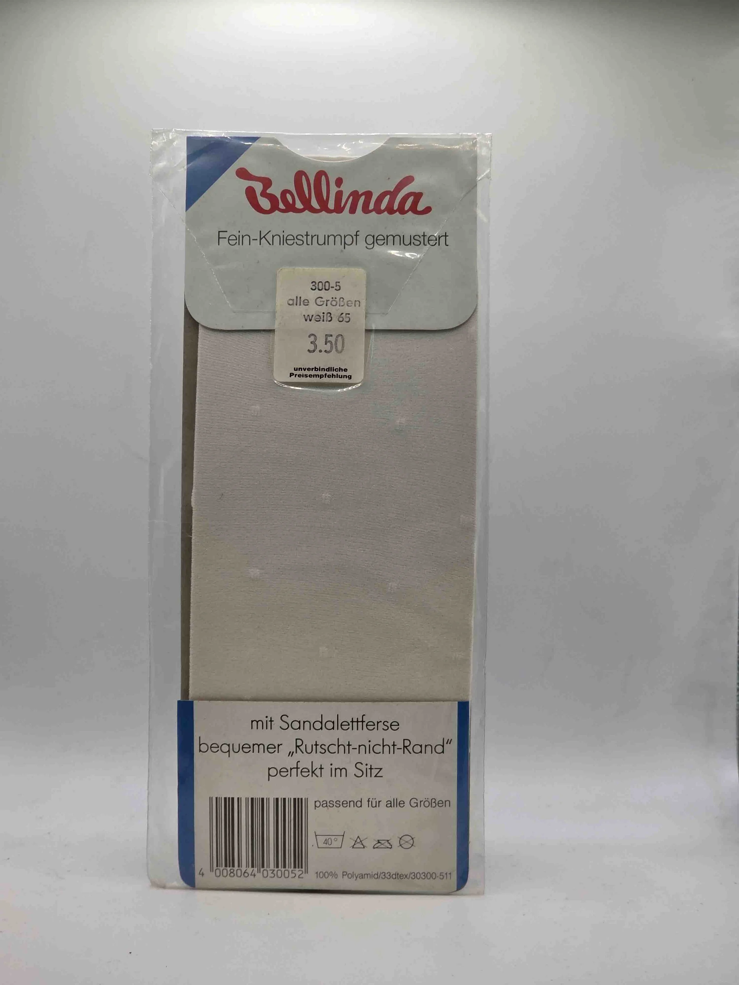 bellinda-fein-kniestrümpfe-weiß