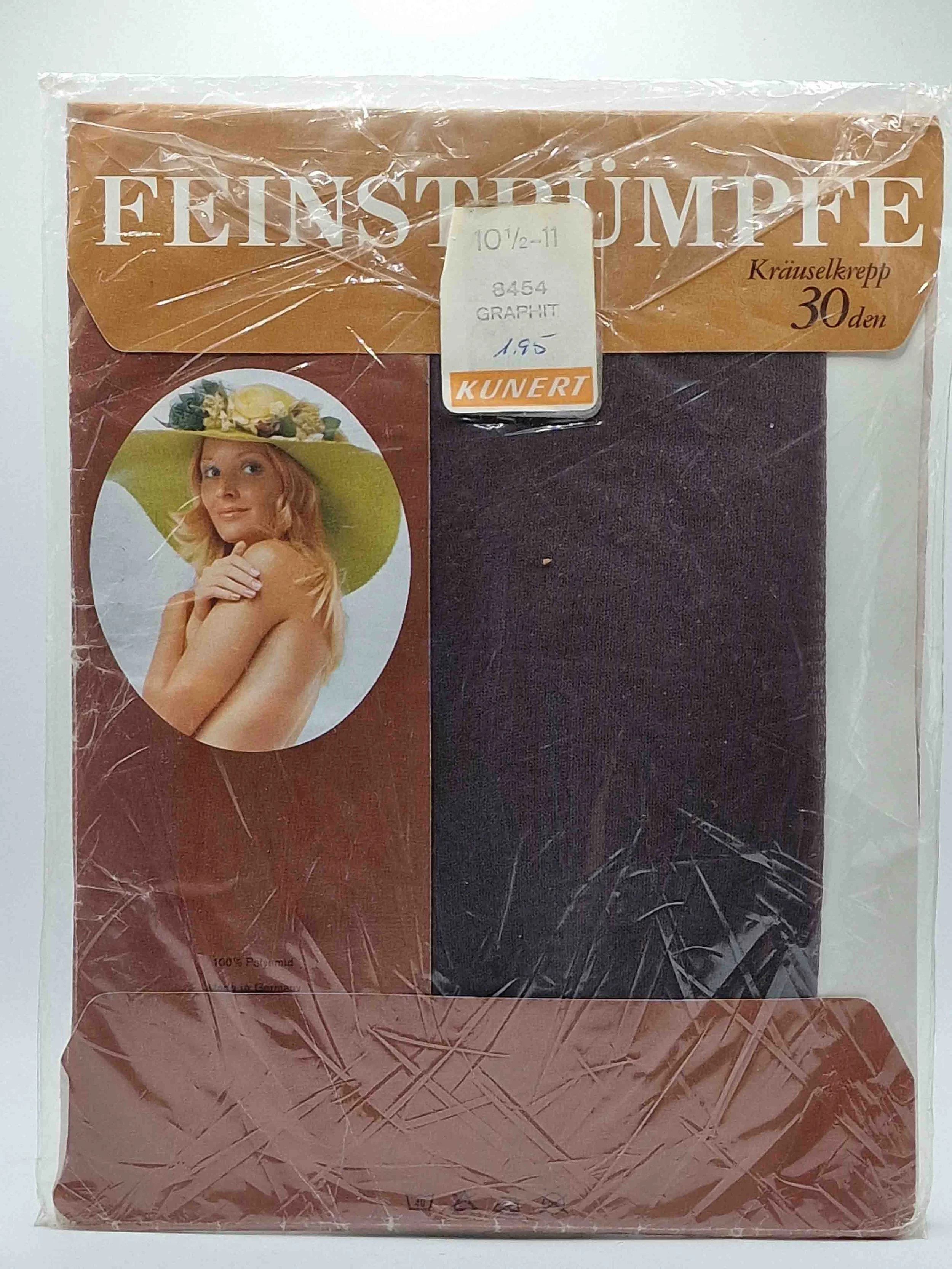 Kunert_vintage_Feinstrumpf_Kräuselkrepp_graphit