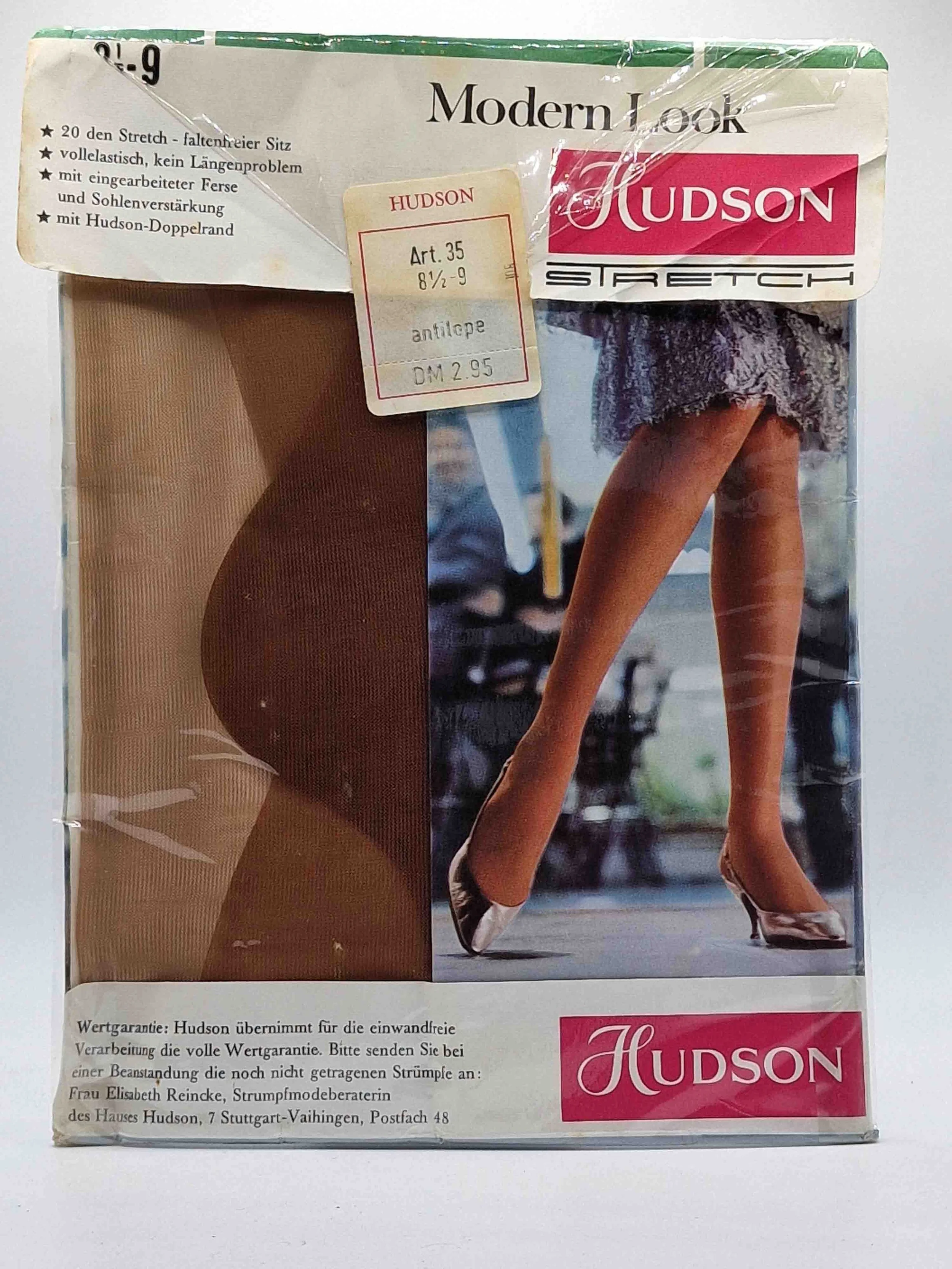 hudson-modern-look-stretch-strumpf-antilope