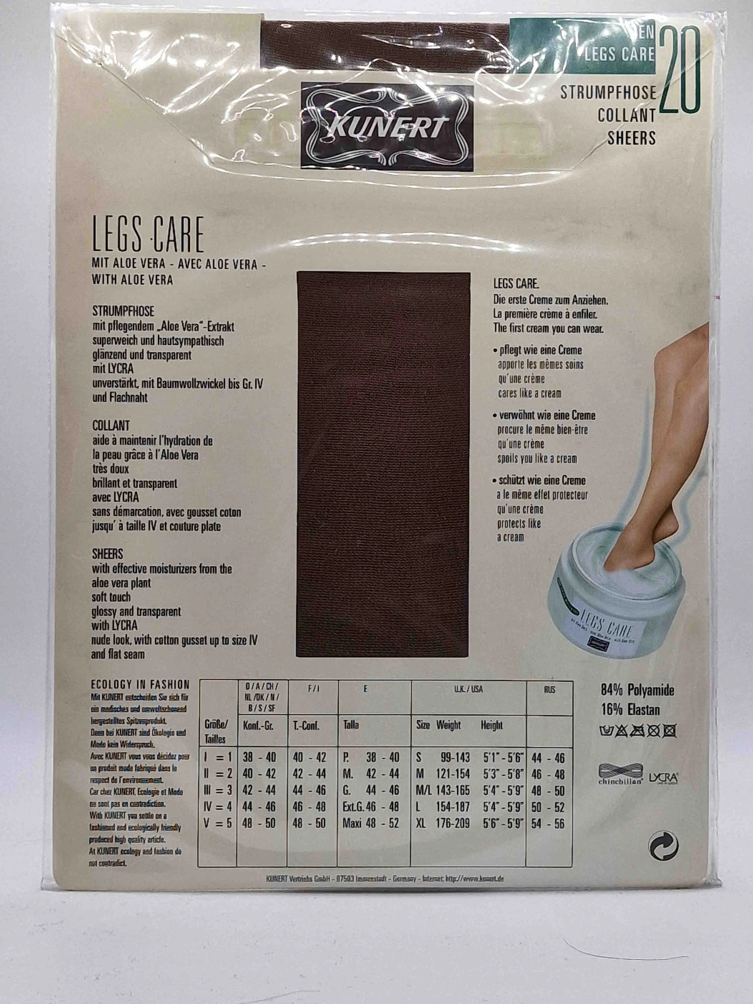 kunert-legs-care-strumpfhose-20den-beschreibung