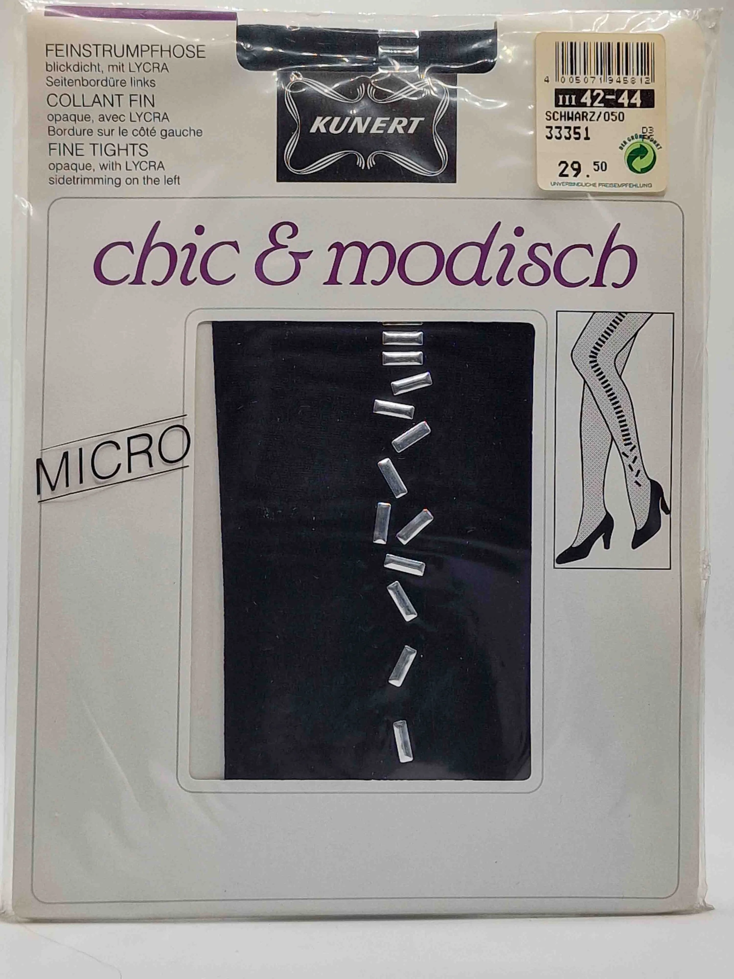 kunert-strumpfhose-chic-modisch-schwarz-seitenbordüre