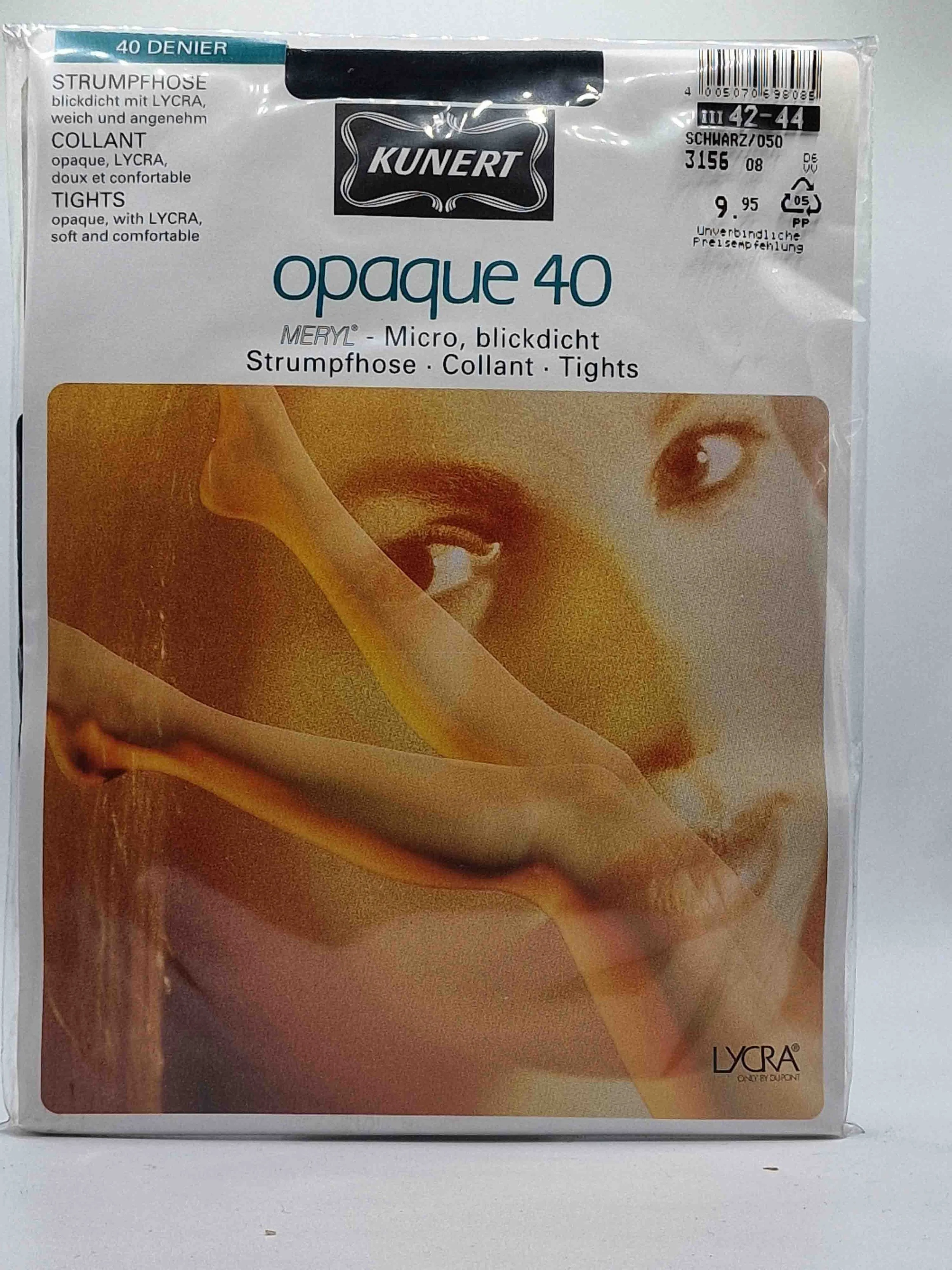 Kunert opaque 40 Meryl-Micro, Version 2