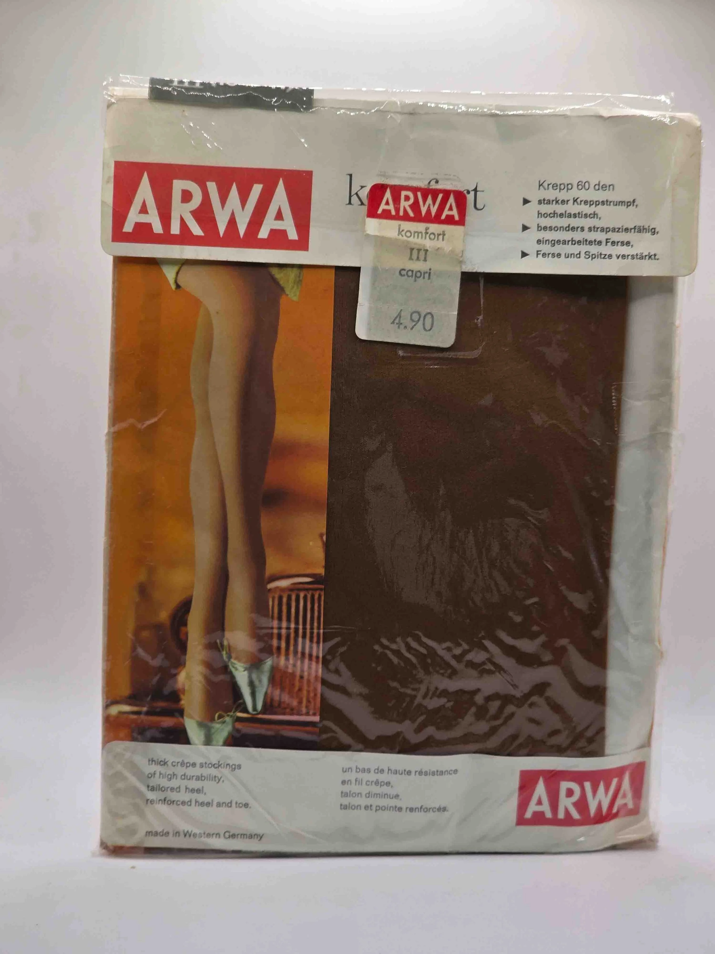 Arwa Komfort Strümpfe 60 den capri