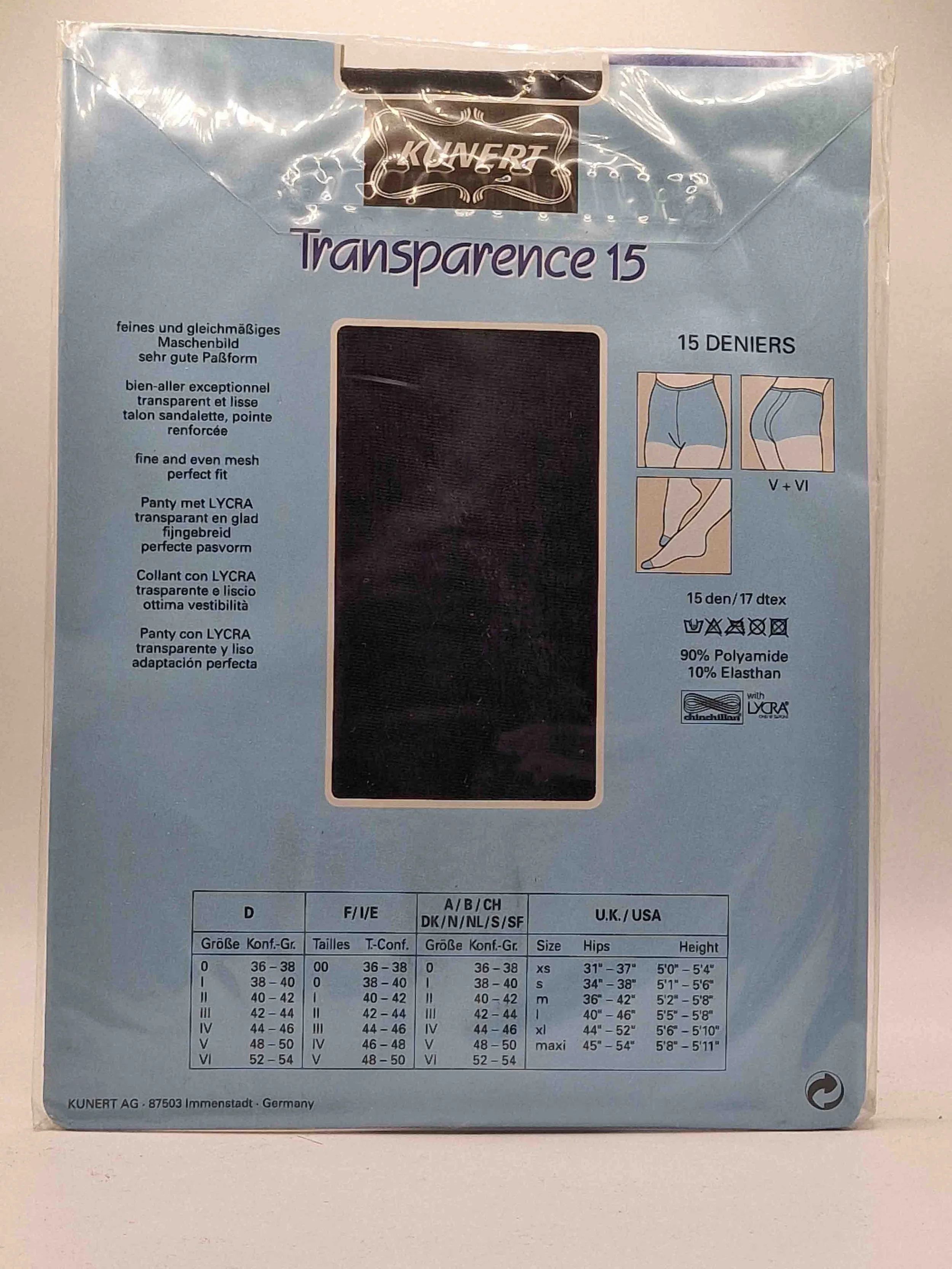 kunert-transparence-15den-strumpfhose-midnight-beschreibung