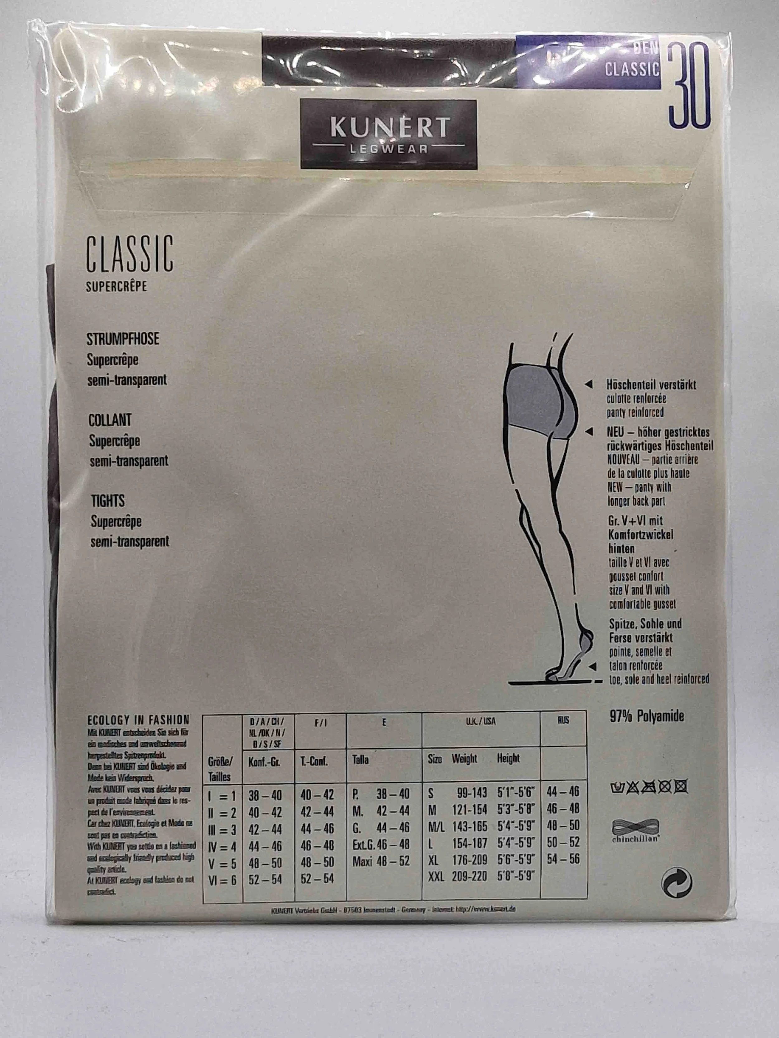kunert-classic-supercrepe-strumpfhose-30den-noblesse-beschreibung
