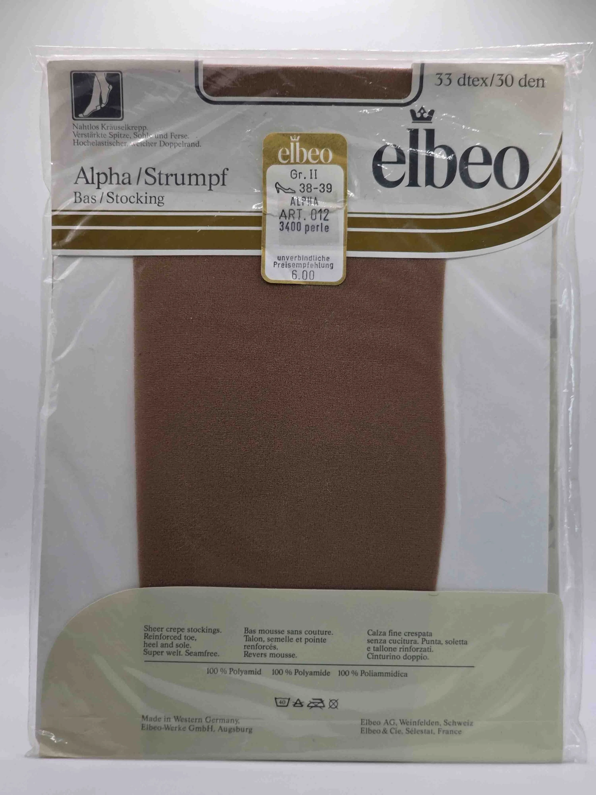 Elbeo Alpha, 30 DEN, Version 2
