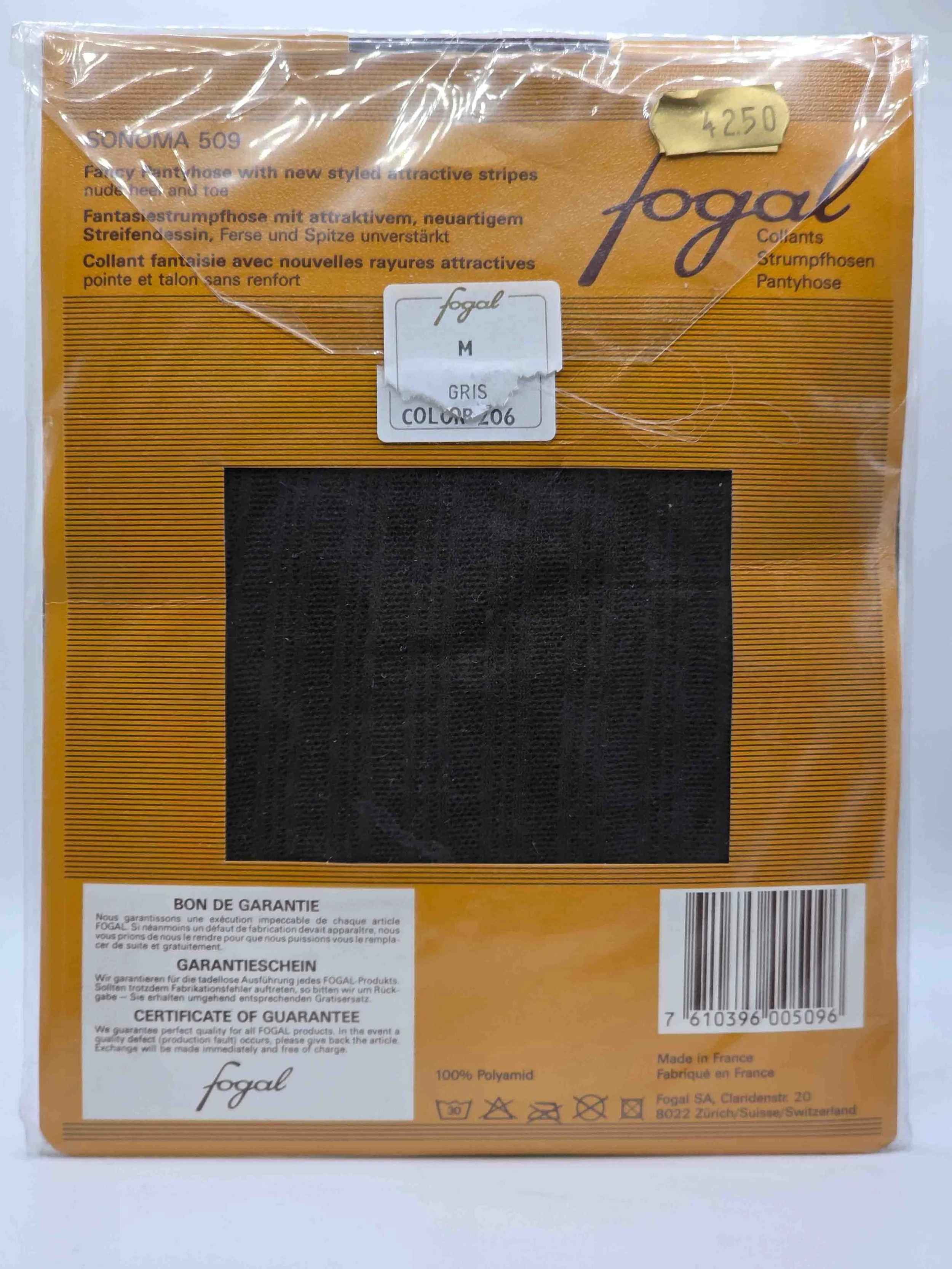 fogal-sonoma509-fantasiestrumpfhose-gris