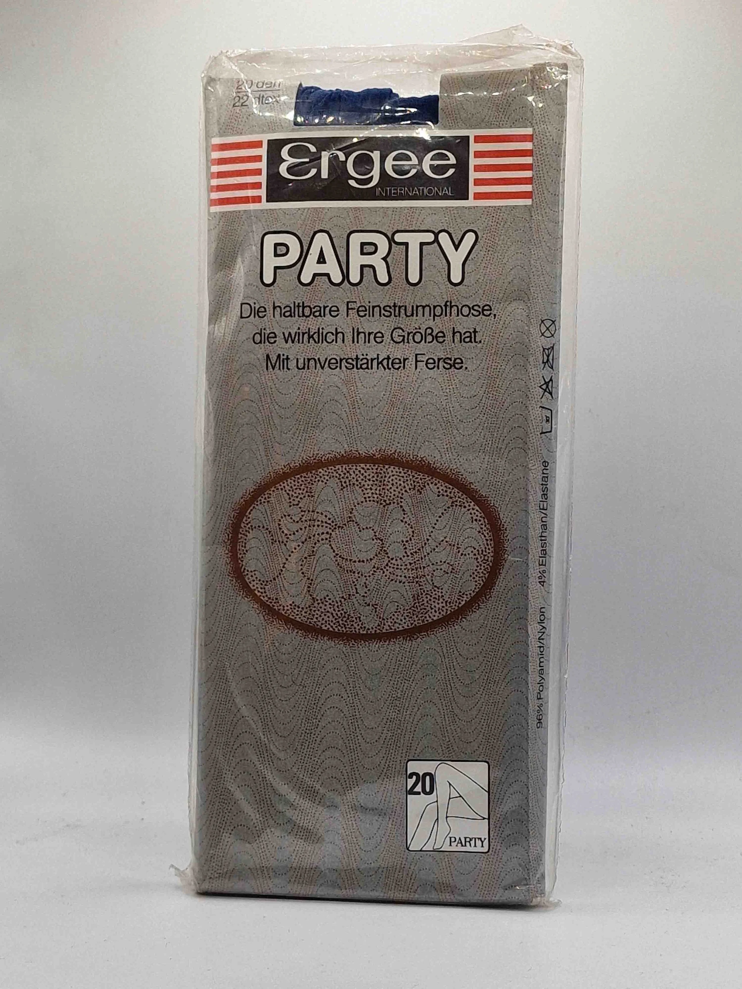 Ergee Party Die haltbare Feinstrumpfhose 20 DEN