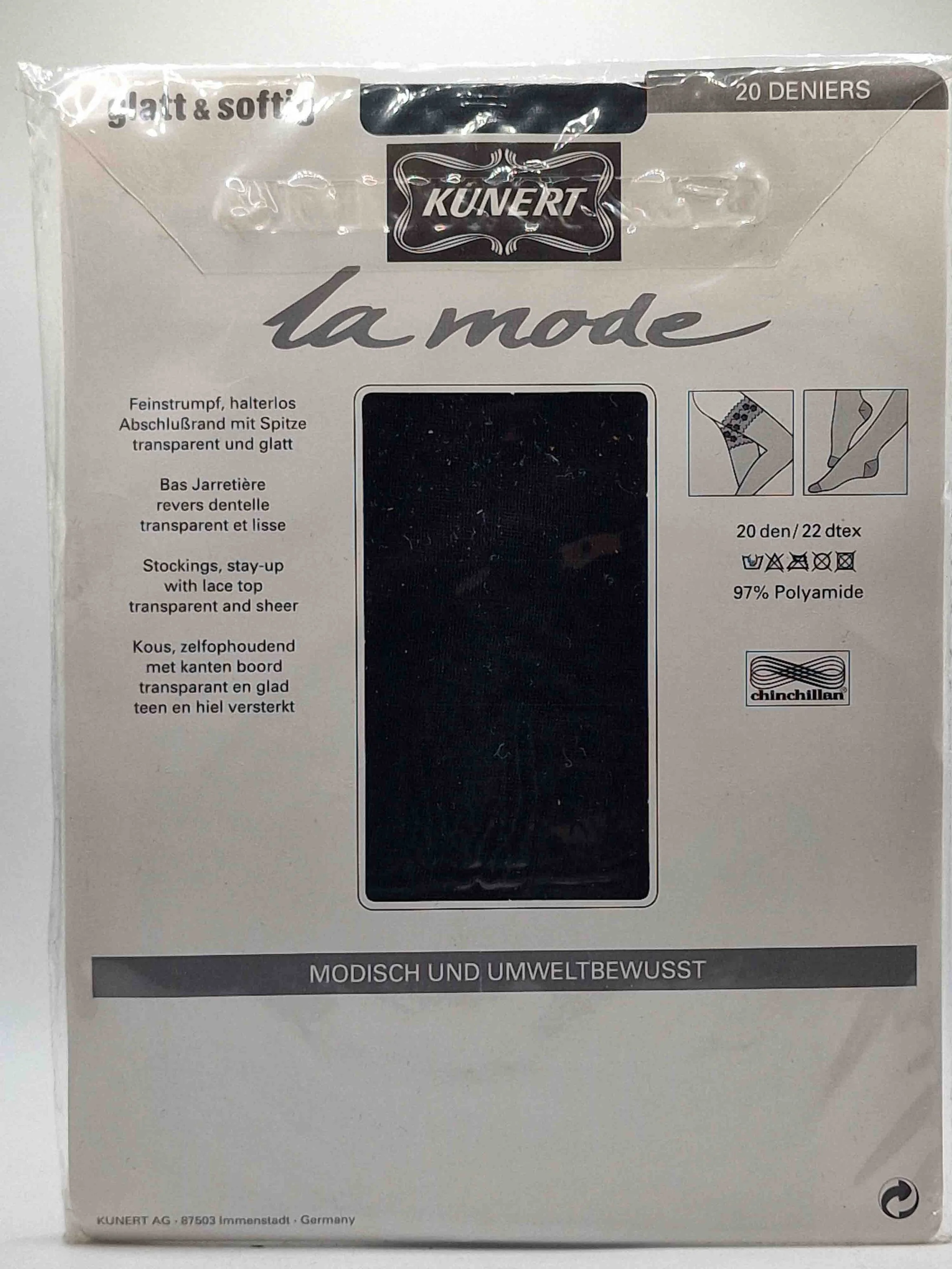 Kunert_glatt_softig_halterloser_Strumpf_20den_schwarz_vorn