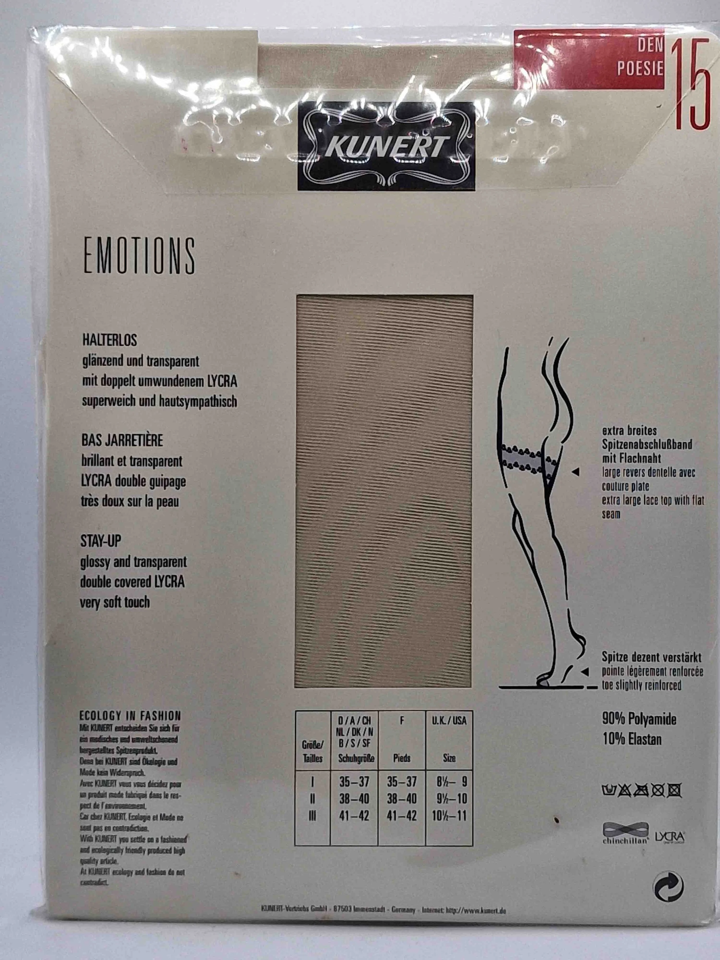 Kunert_Emotions_halterlos_Strumpf_cream