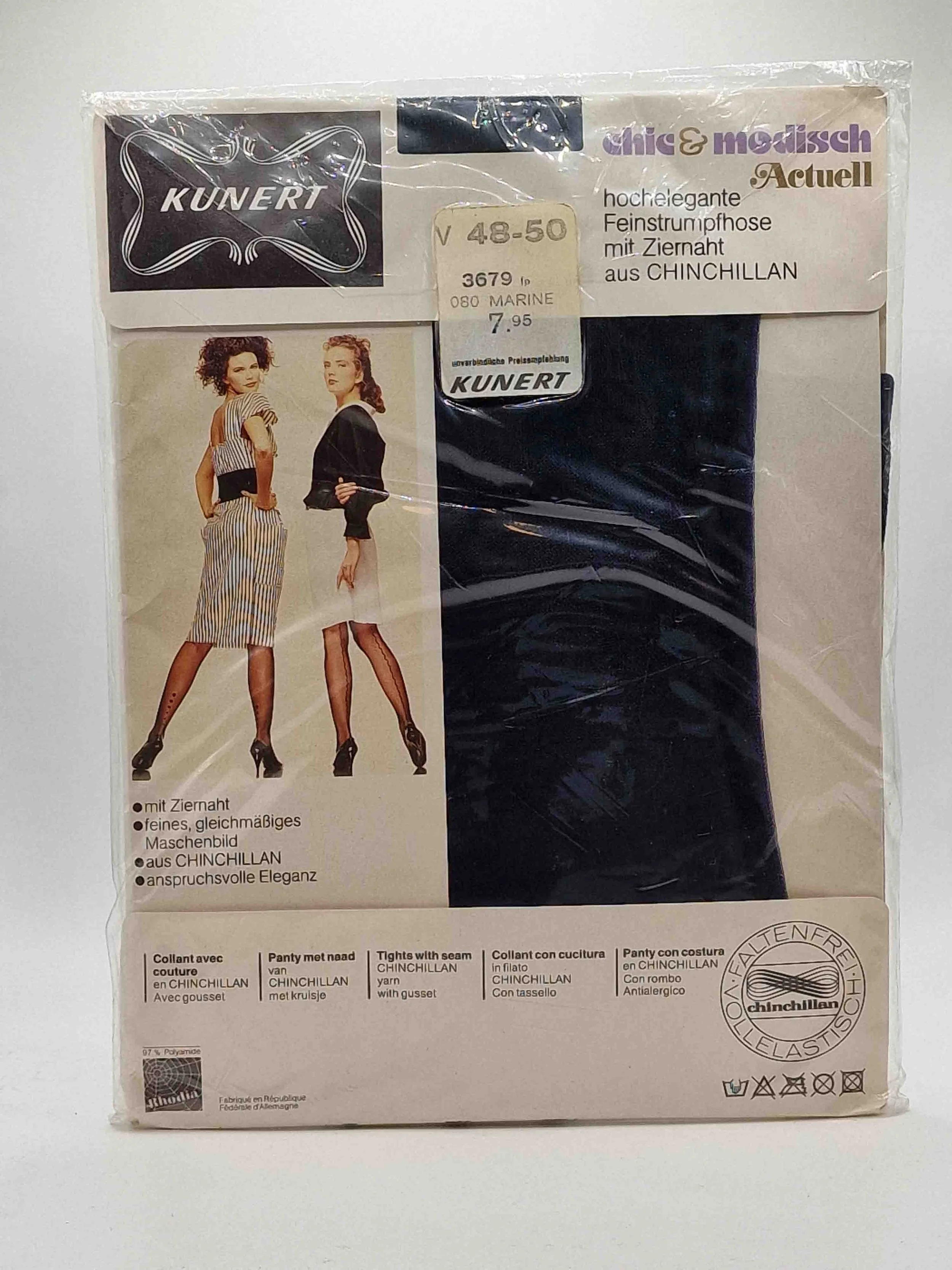 kunert-chic-modisch-strumpfhose-ziernaht-schwarz