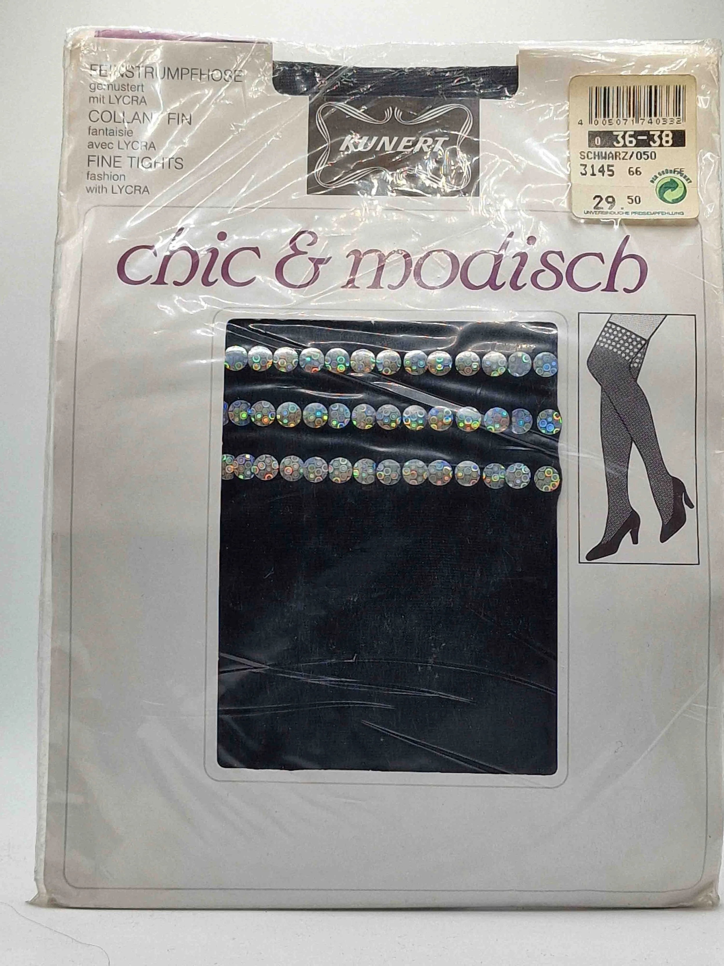 kunert-strumpfhose-chic-modisch-schwarz-pailette
