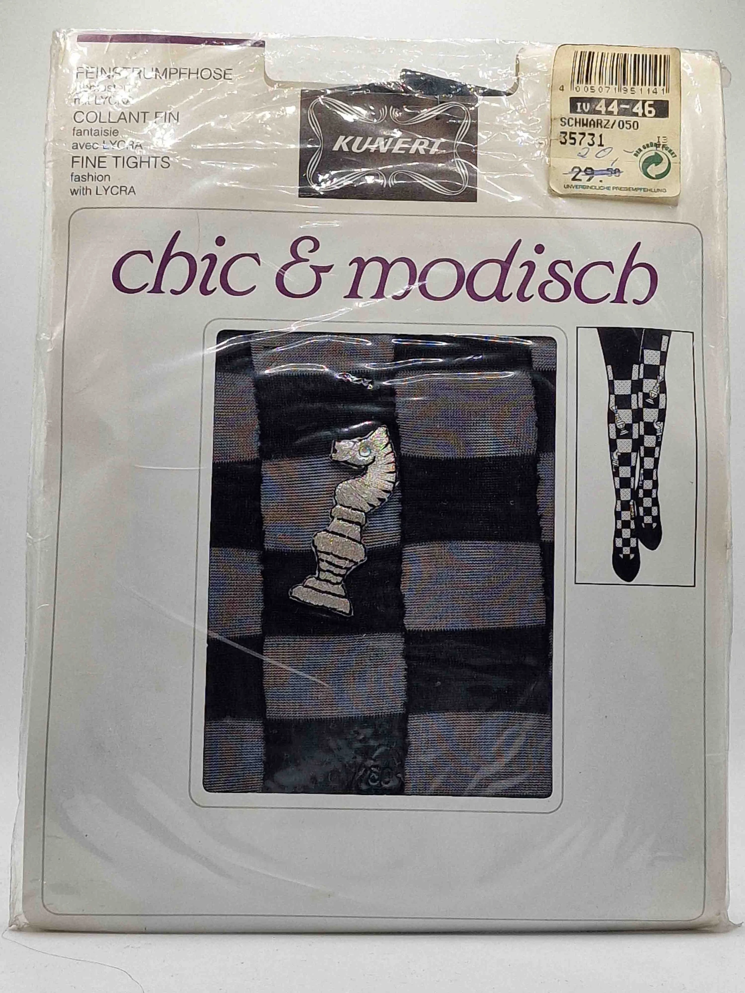 kunert-strumpfhose-chic-modisch-schwarz-kariert-schach
