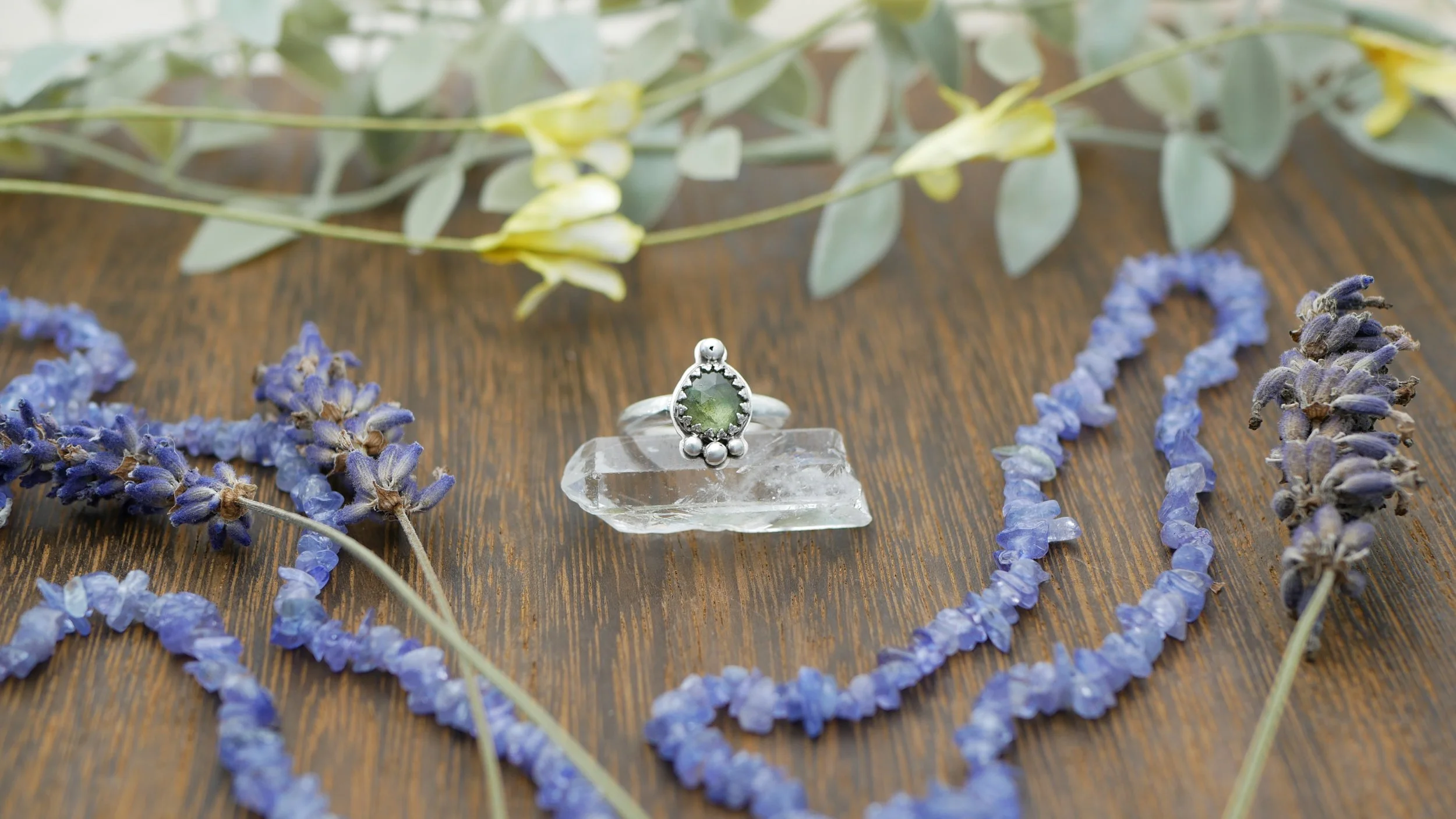 Ting Apatite Ring